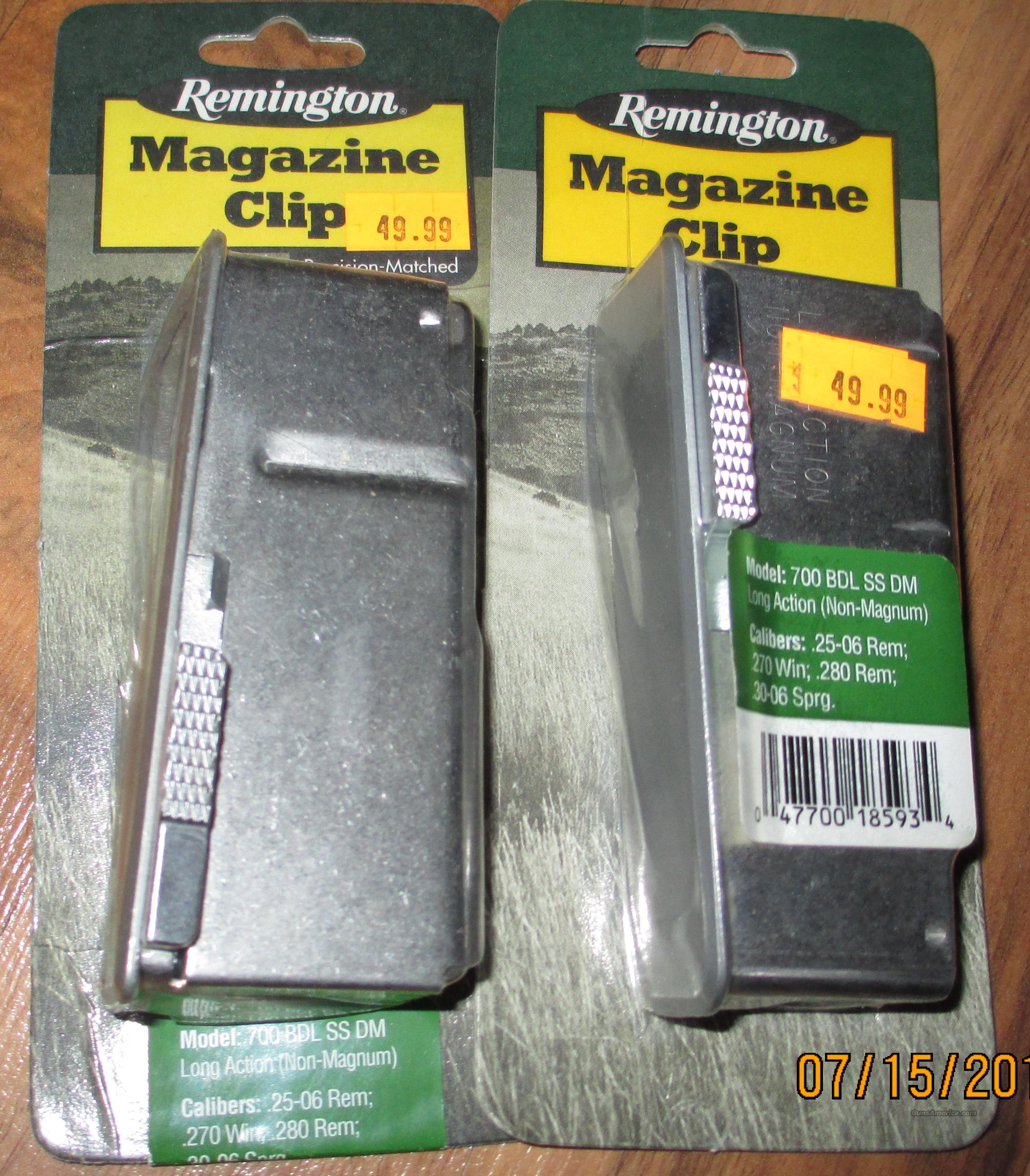 2 Remington 700 Stainless Drop Maga... for sale at