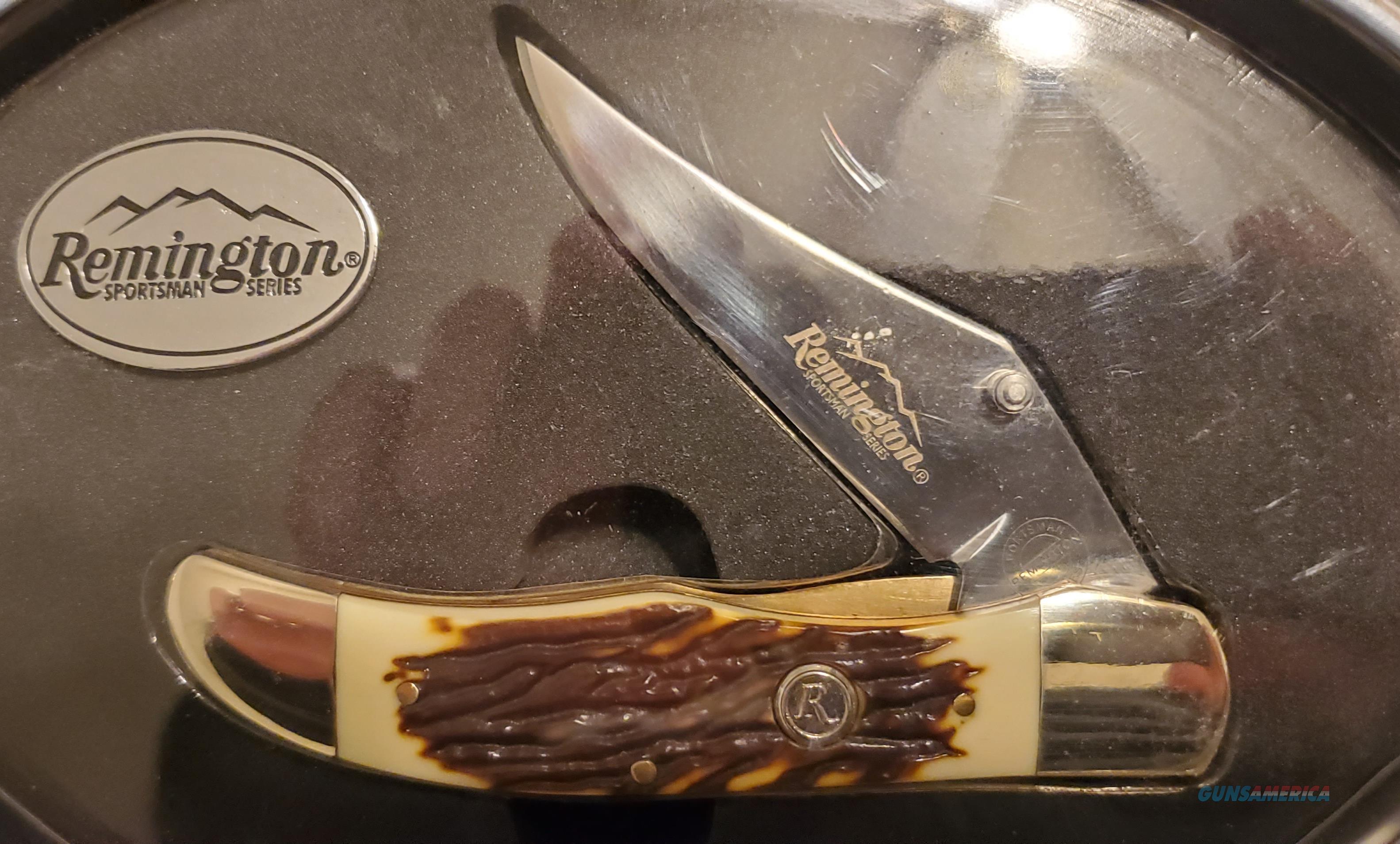 Ltd Edition Remington Folding Knife & Tin Set S... for sale