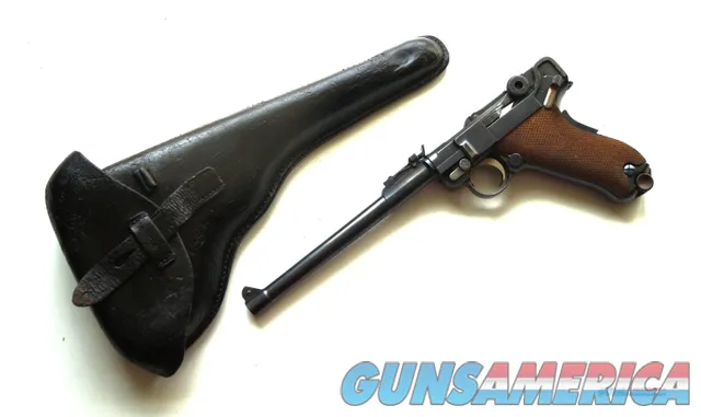 1920 COMMERCIAL ARTILLERY GERMAN LUGER WITH HOLSTER
