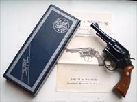 SMITH & WESSON MODEL 10-5 REVOLVER - LIKE NEW WITH ORIGINAL BOX & MANUALS