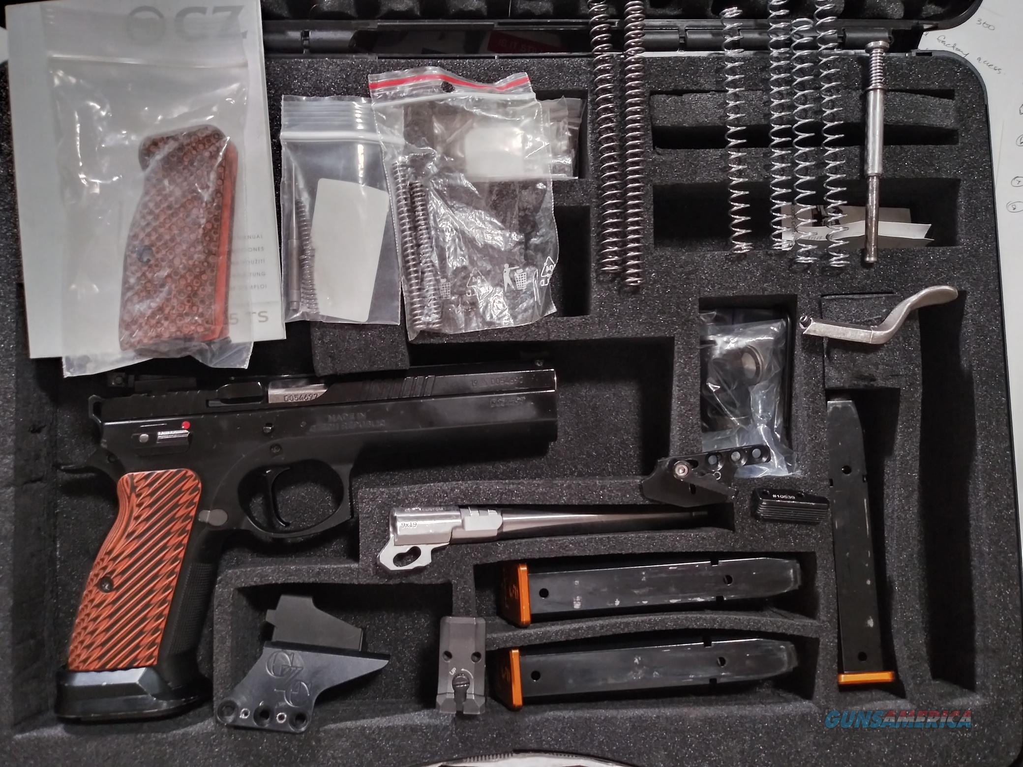 CZ Tactical Sport Orange (TSO) 9mm for sale at