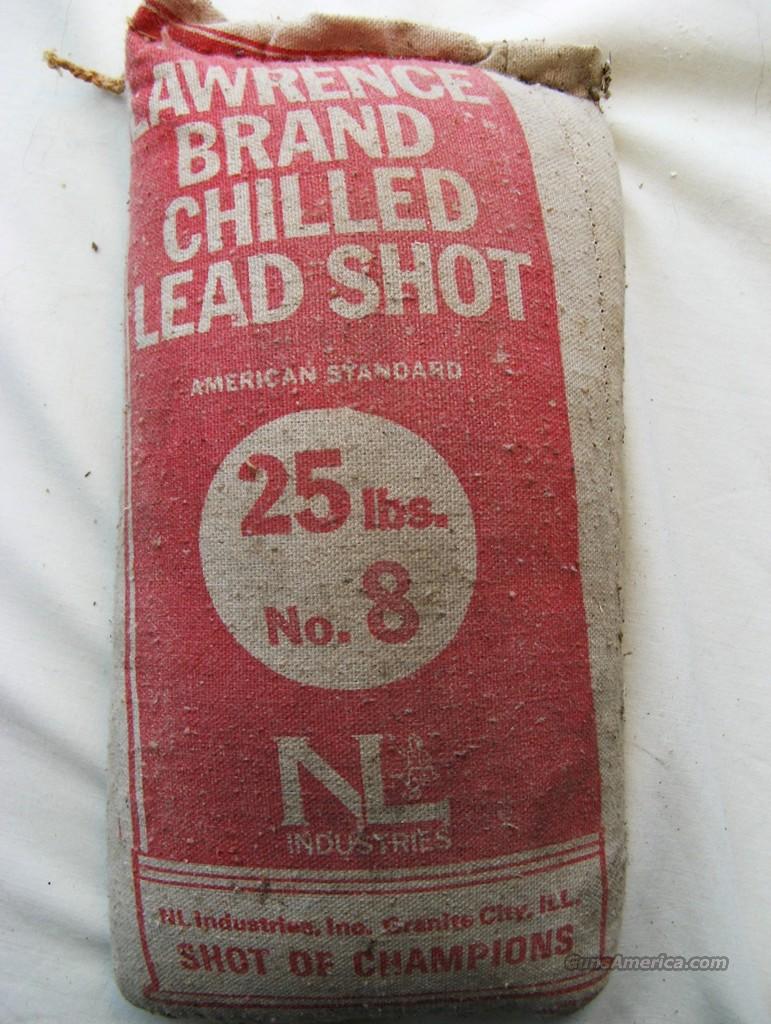 LAWRENCE BRAND 8 CHILLED LEAD SHOT... for sale at 902987634