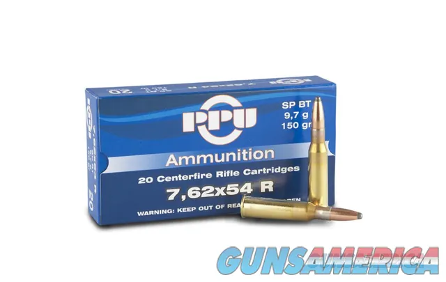 PPU 8701 7.62x54mm Ammunition, 300 Rounds