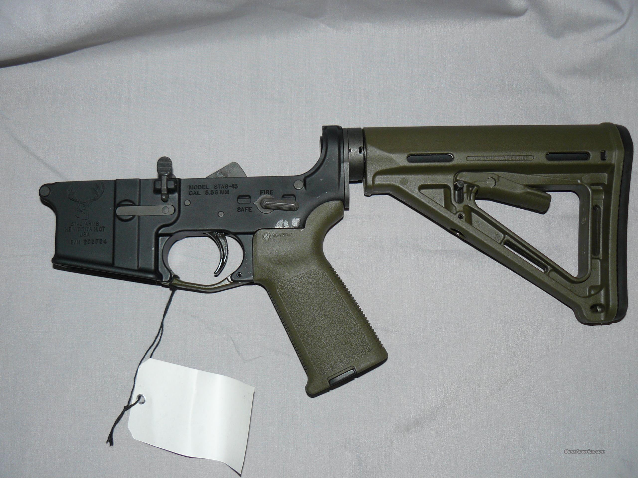 AR15 STAG MAGPUL MOE OD GREEN COMP... for sale at