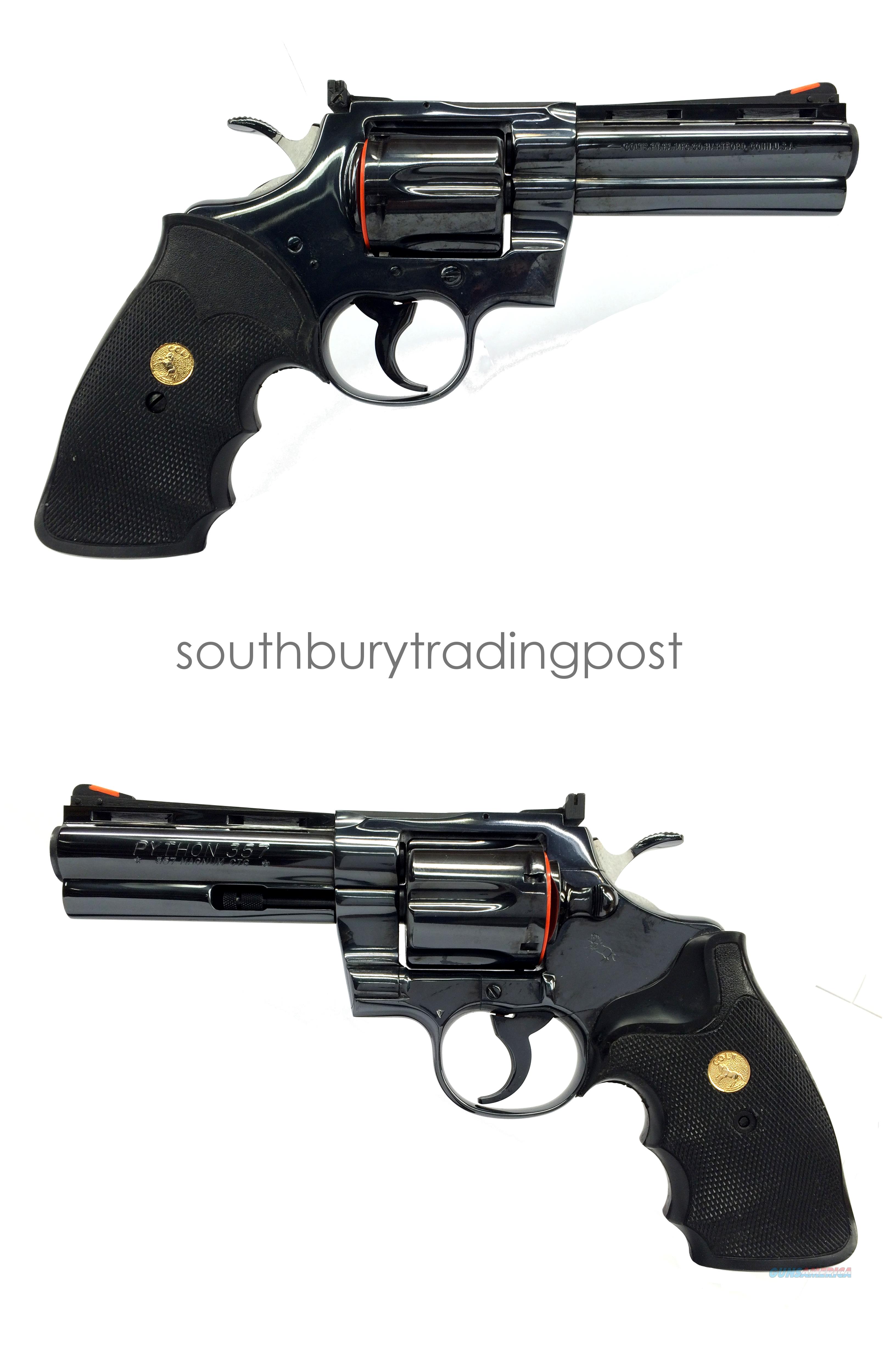 Colt Python *Blue finish, 4