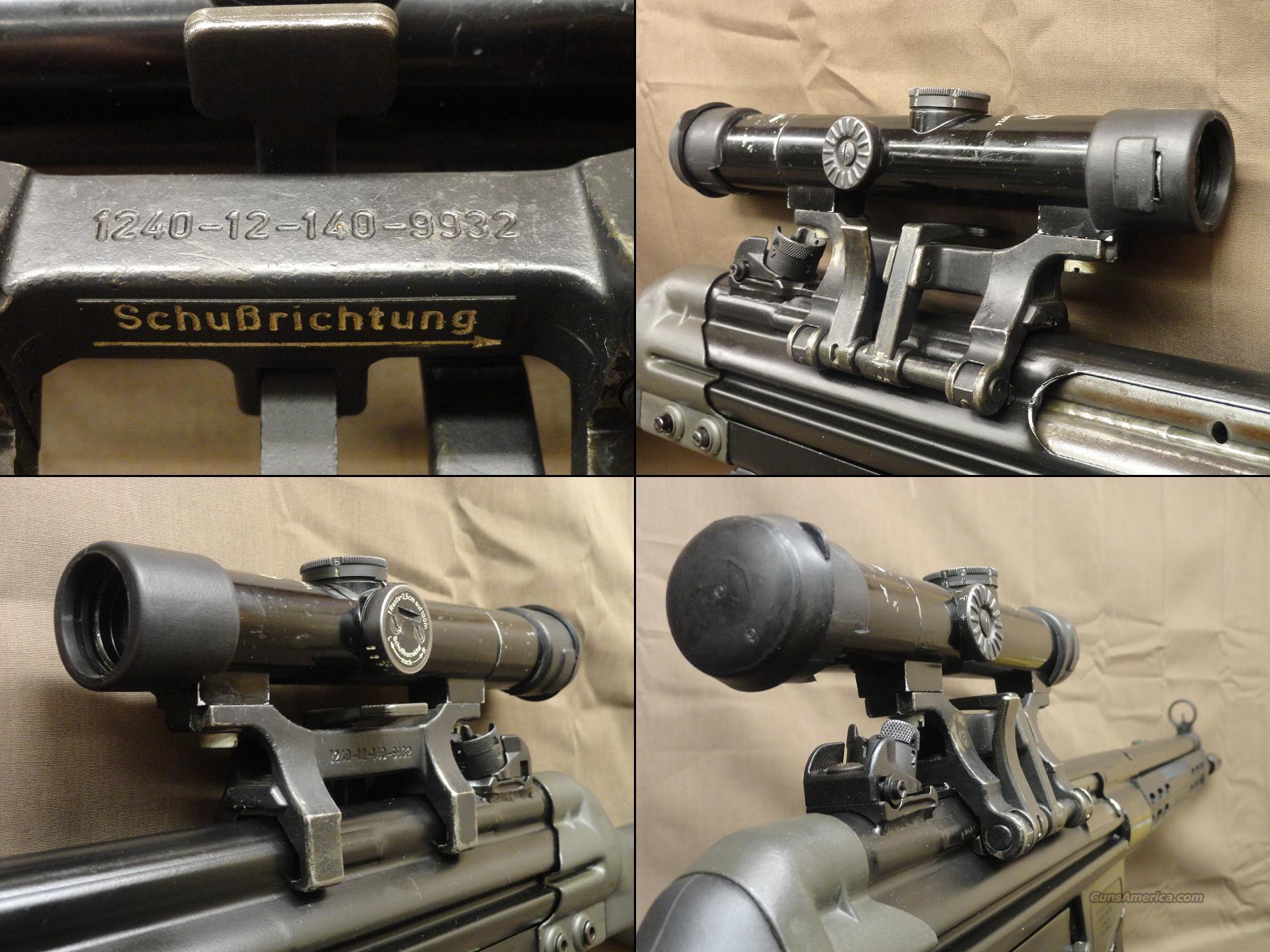 Hensoldt ZF24, 4x scope and claw mount and all accessories ### MINT ###