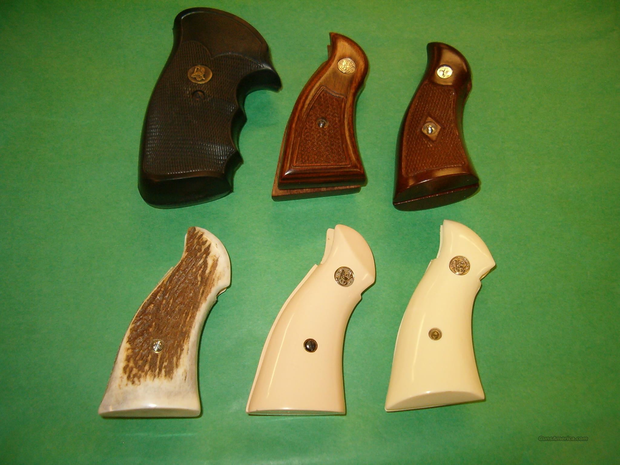 S&W Kframe grips (6sets) assorted... for sale at