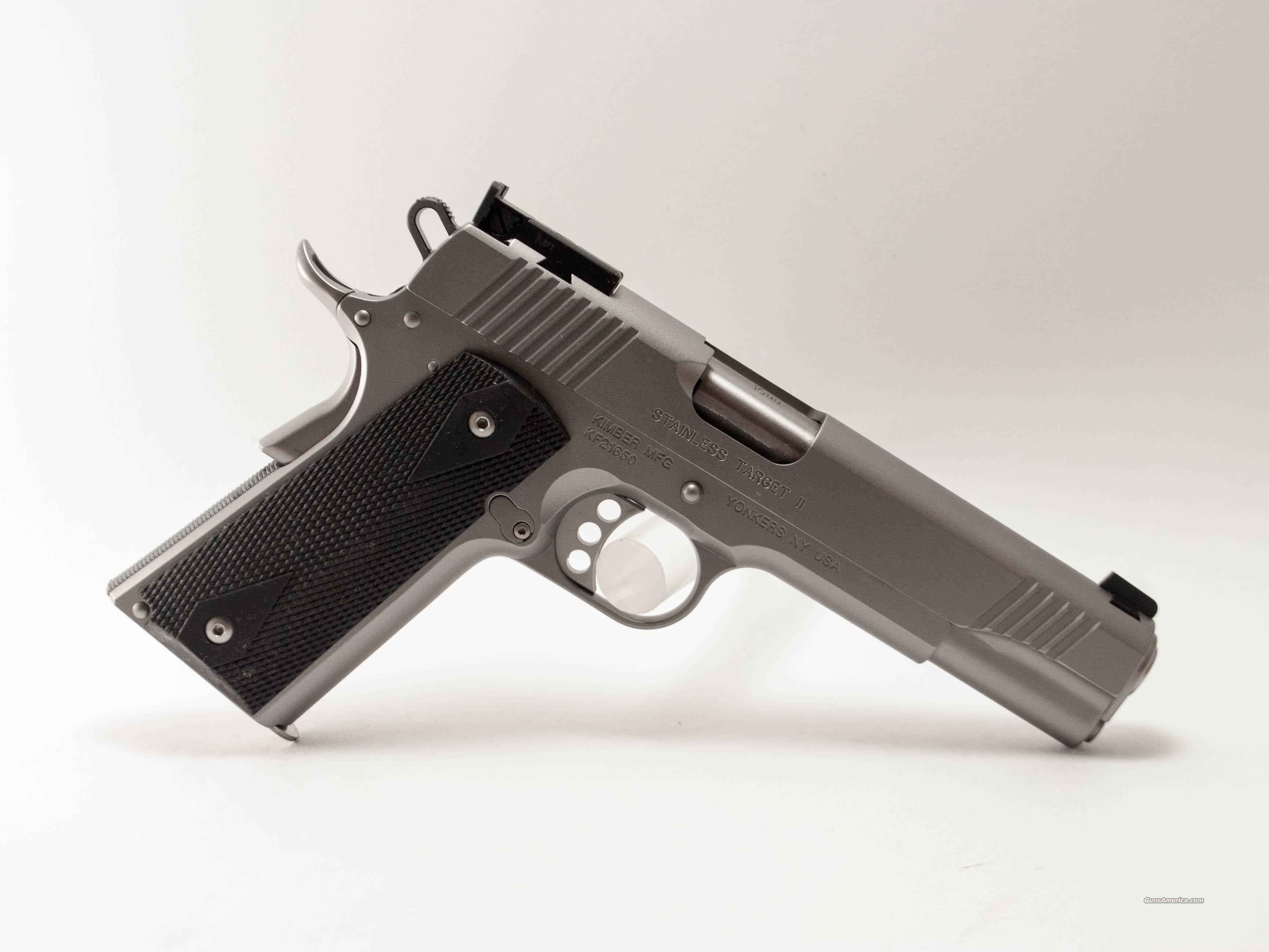 Kimber Stainless Target II 10mm 191... for sale at