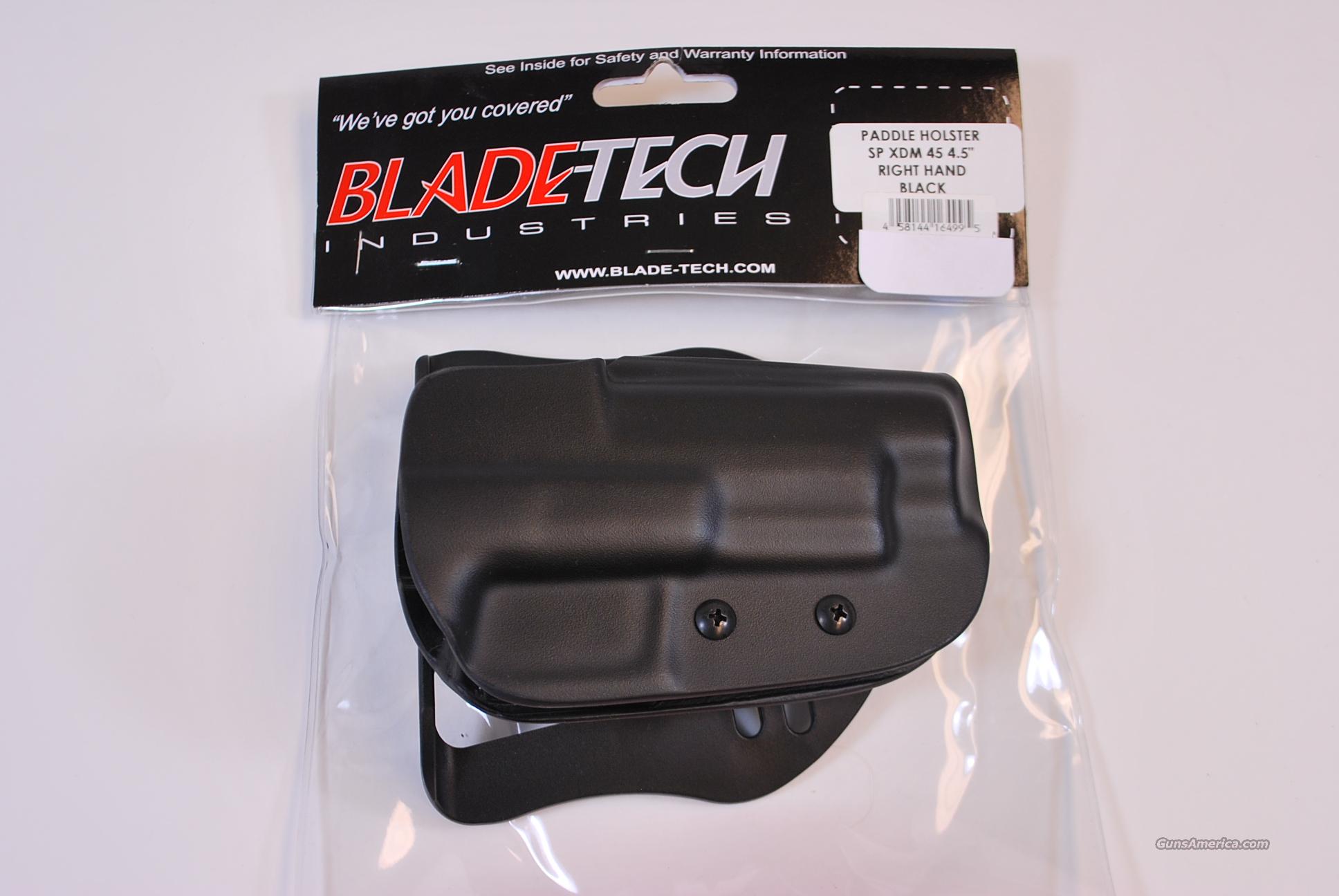 Blade Tech Paddle Holster XDM 45 5.... for sale at