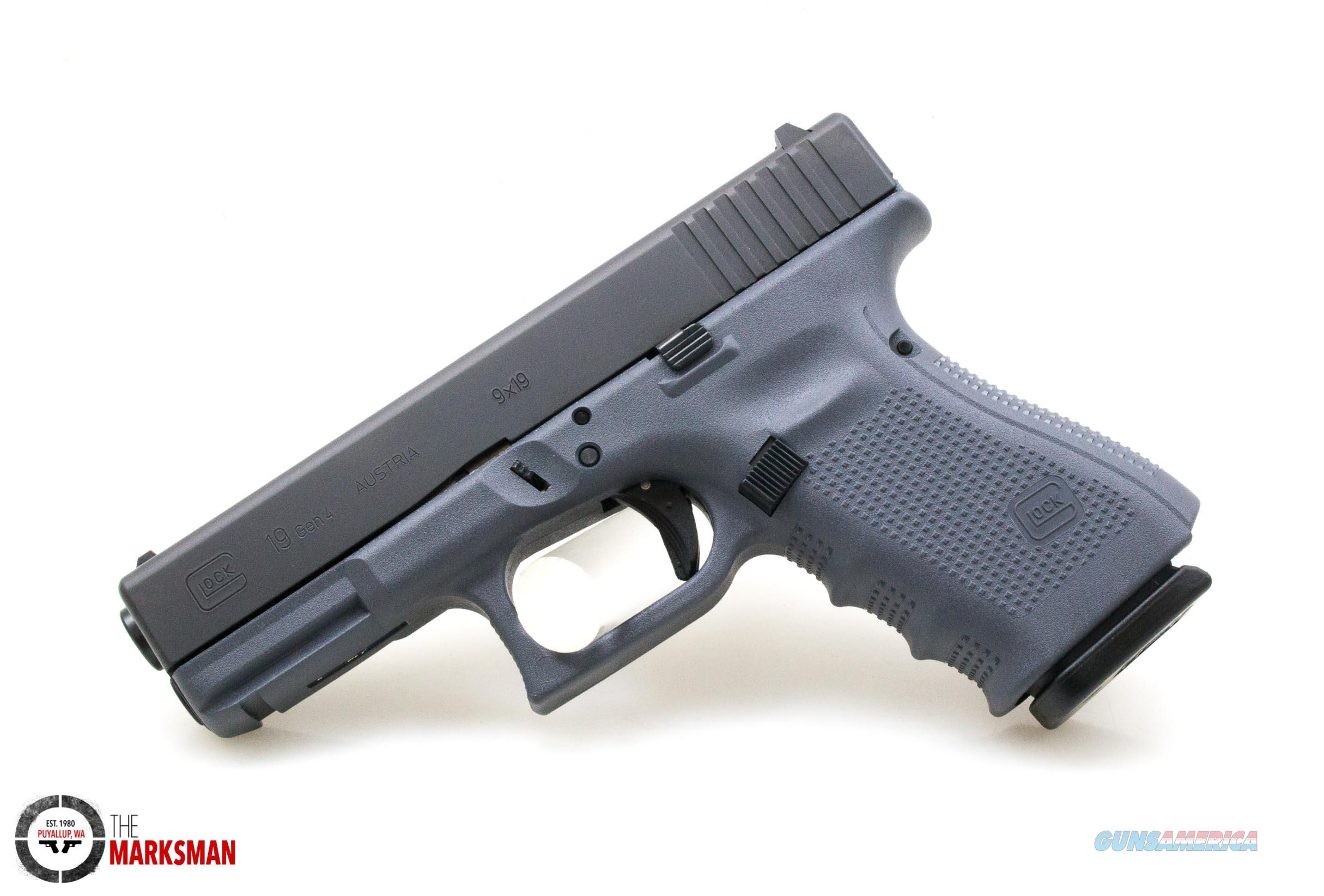 Glock 19 Generation 4, 9mm, Grey, L... for sale at
