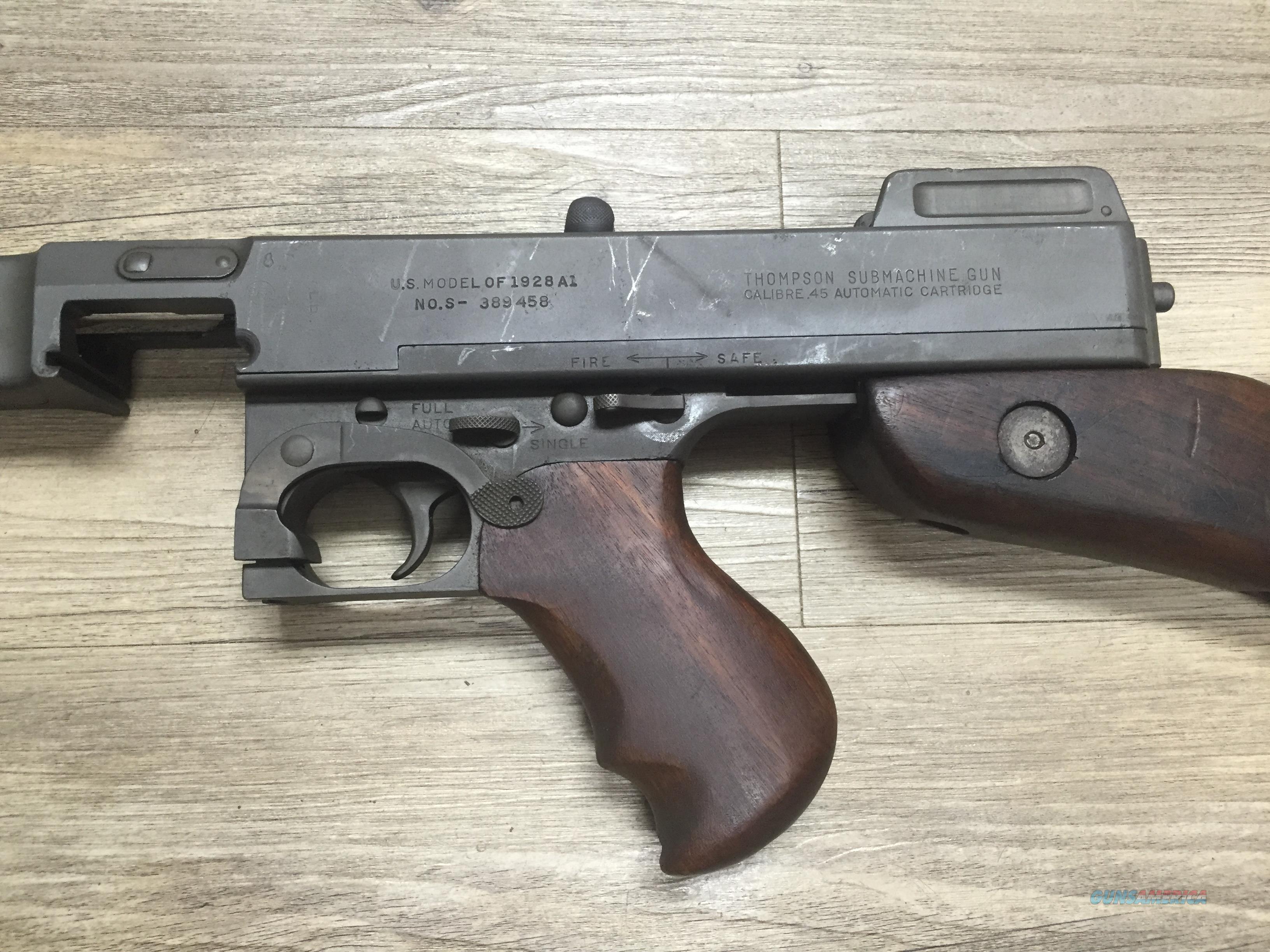 Thompson Submachine Gun Model M1928... for sale at