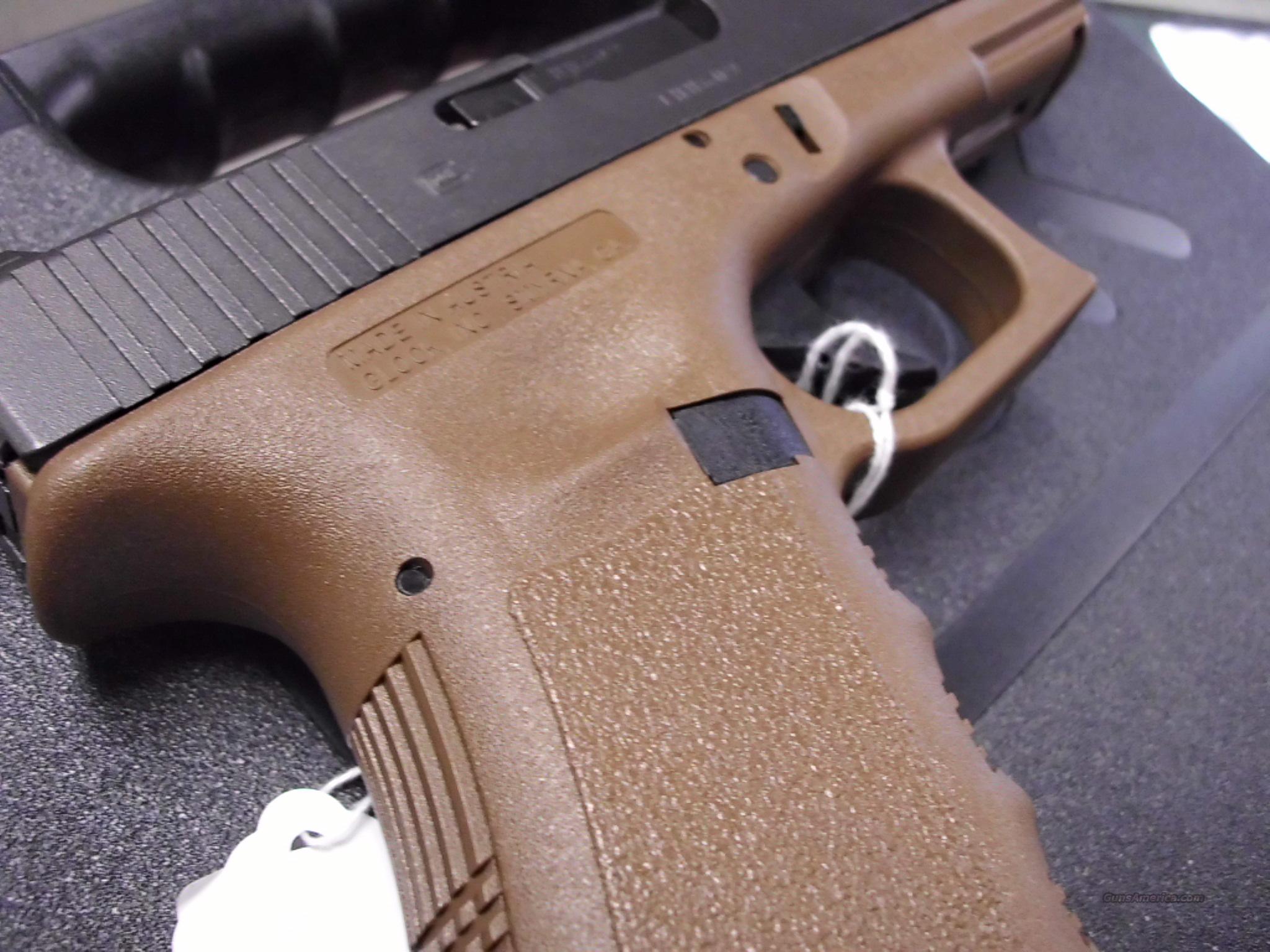 Glock 19 Flat Dark Earth 9mm NEW FD... for sale at