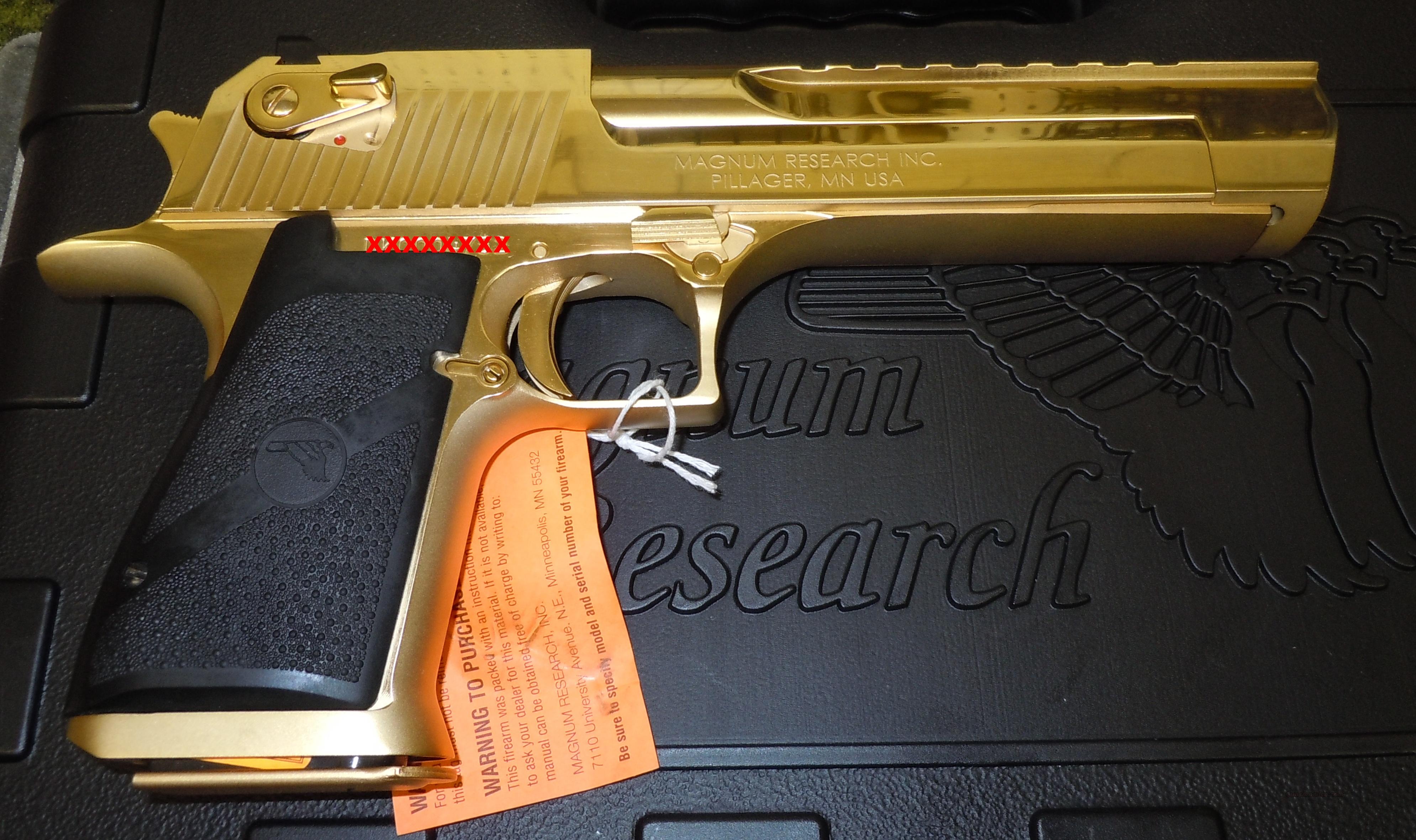 Magnum Research Mk Xix 24k Gold Pla For Sale At