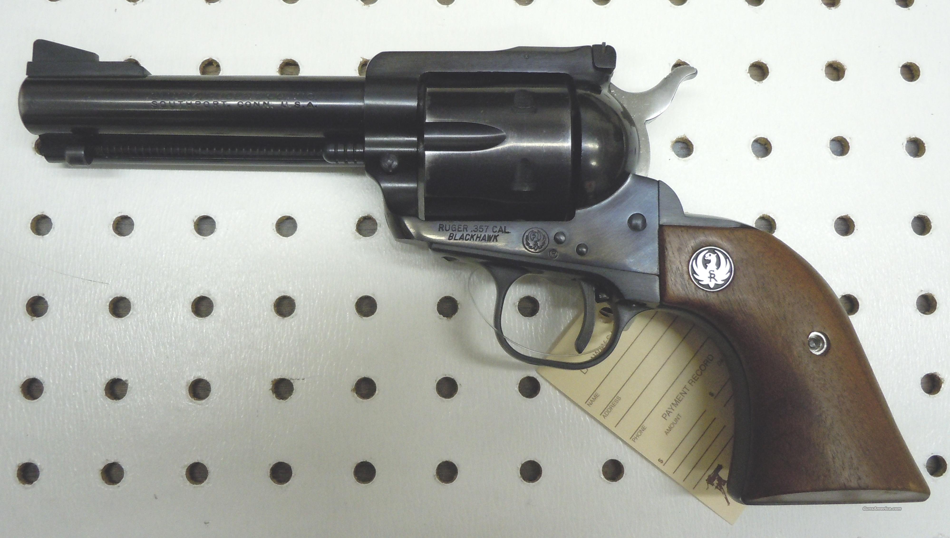 Blackhawk magnum revolver ruger 357 Ruger 357