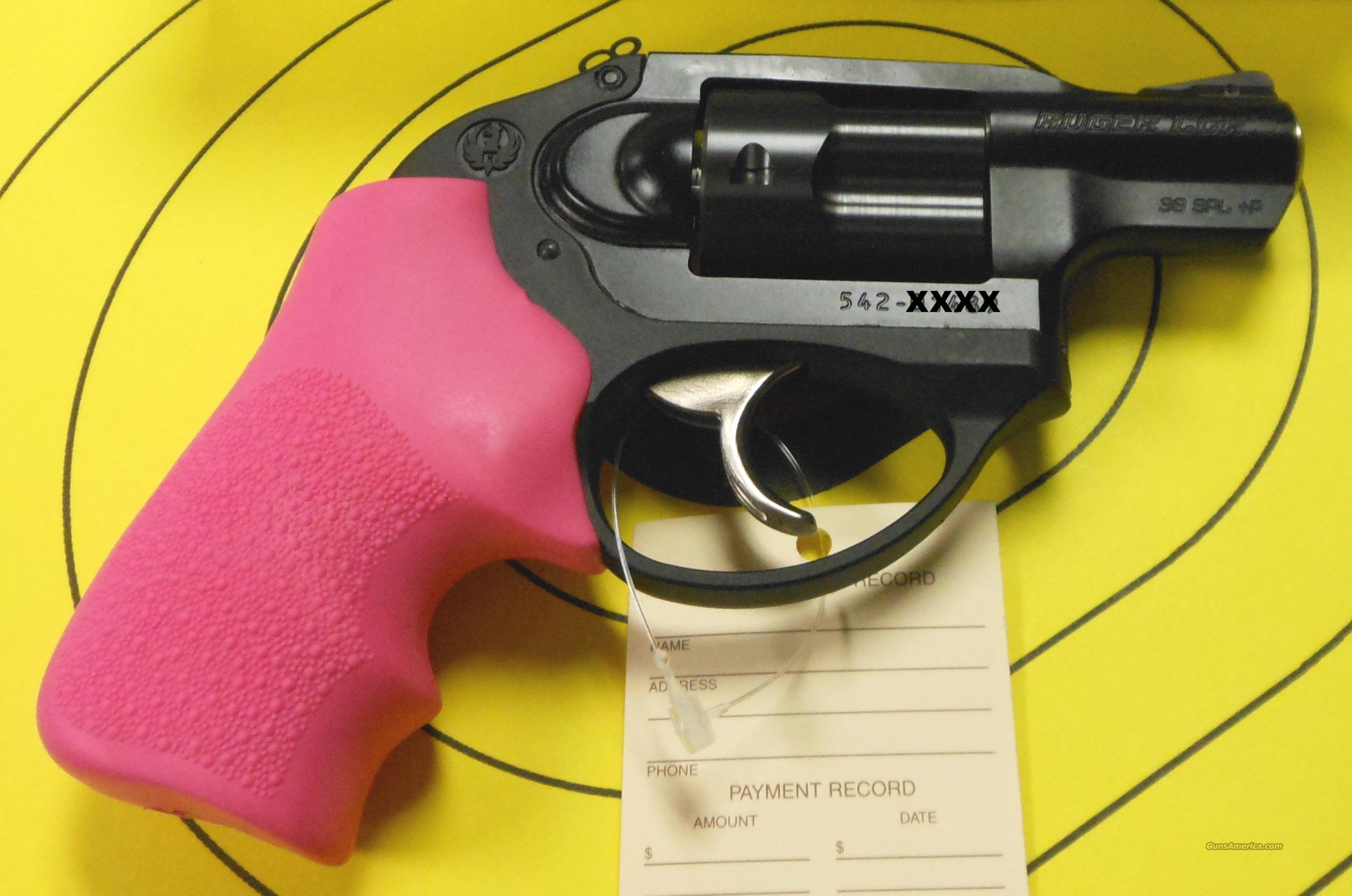RUGER LCR 38 SPC REVOLVER W/PINK GR... for sale at 918701434