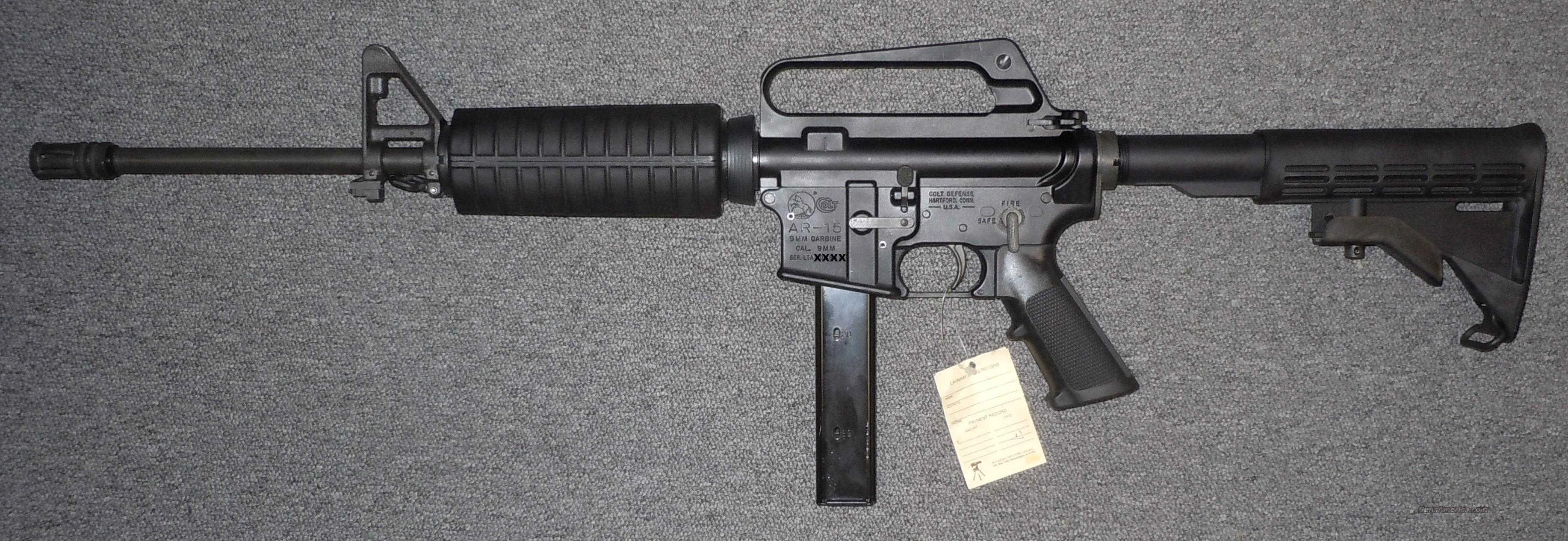 COLT AR6450 LE MARKED 9MM AR STYLE for sale at