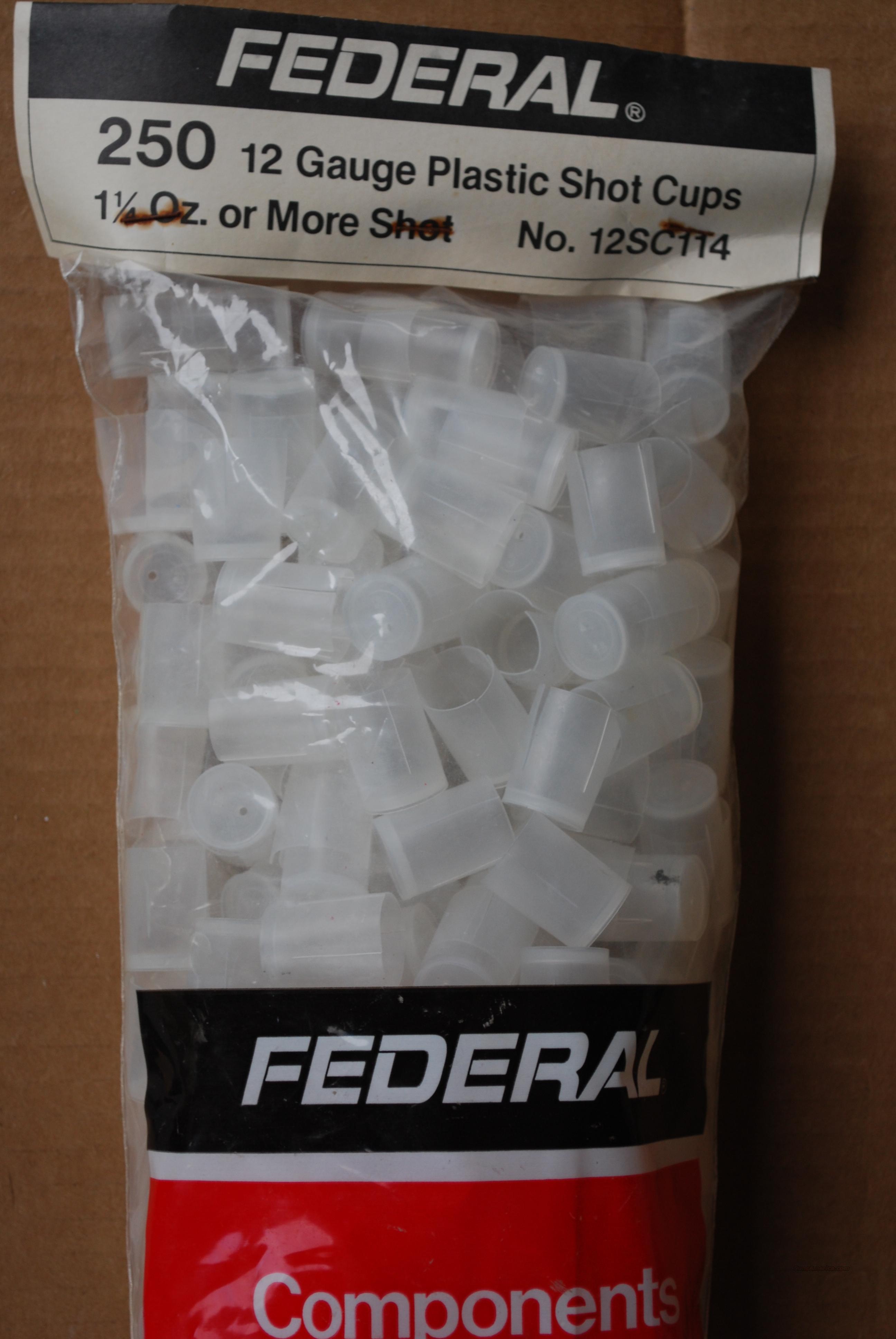 Federal Shot Cups 12ga. 1 1/4 ounce... for sale at