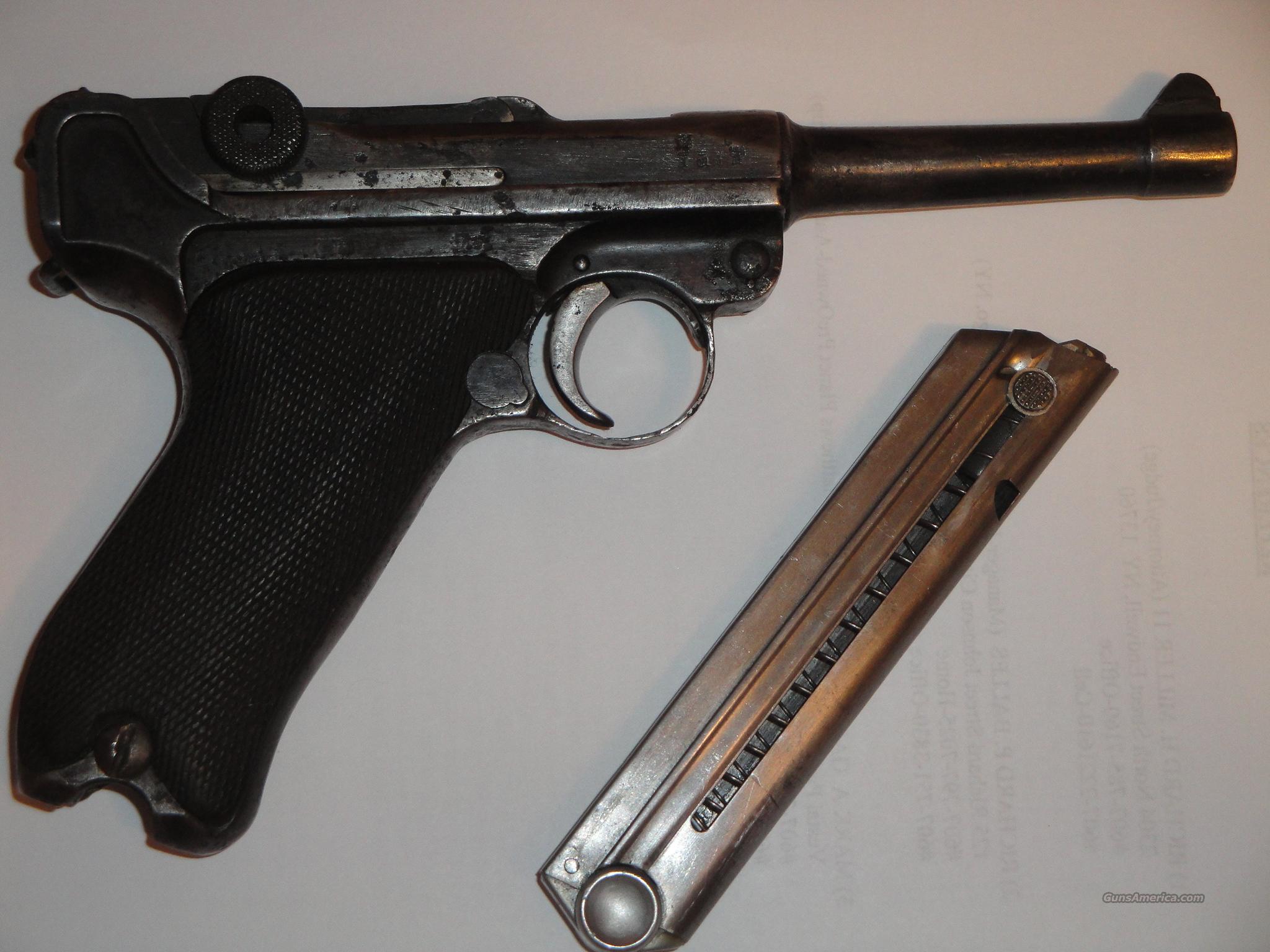Sale for luger german pistols WW2 Lugers