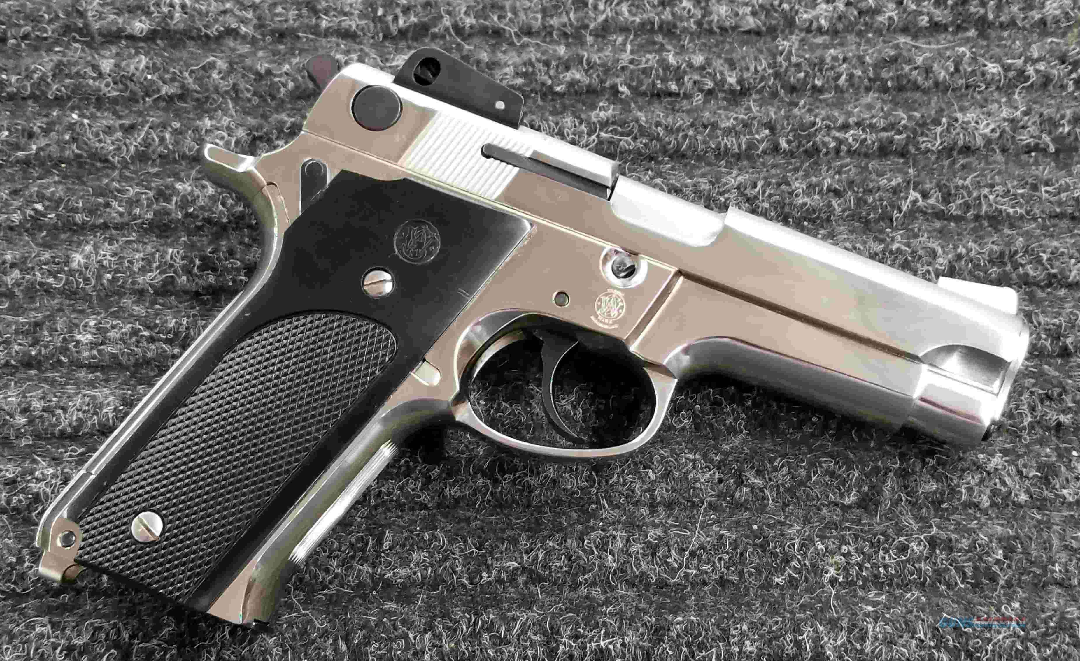 Smith Wesson 459 Nickel Finish For Sale At Gunsamerica 