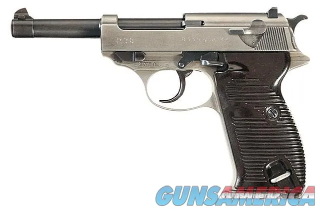 RARE & COLLECTIBLE WALTHER P-38 WITH EXPERIMENTAL CHROME FINISH!!