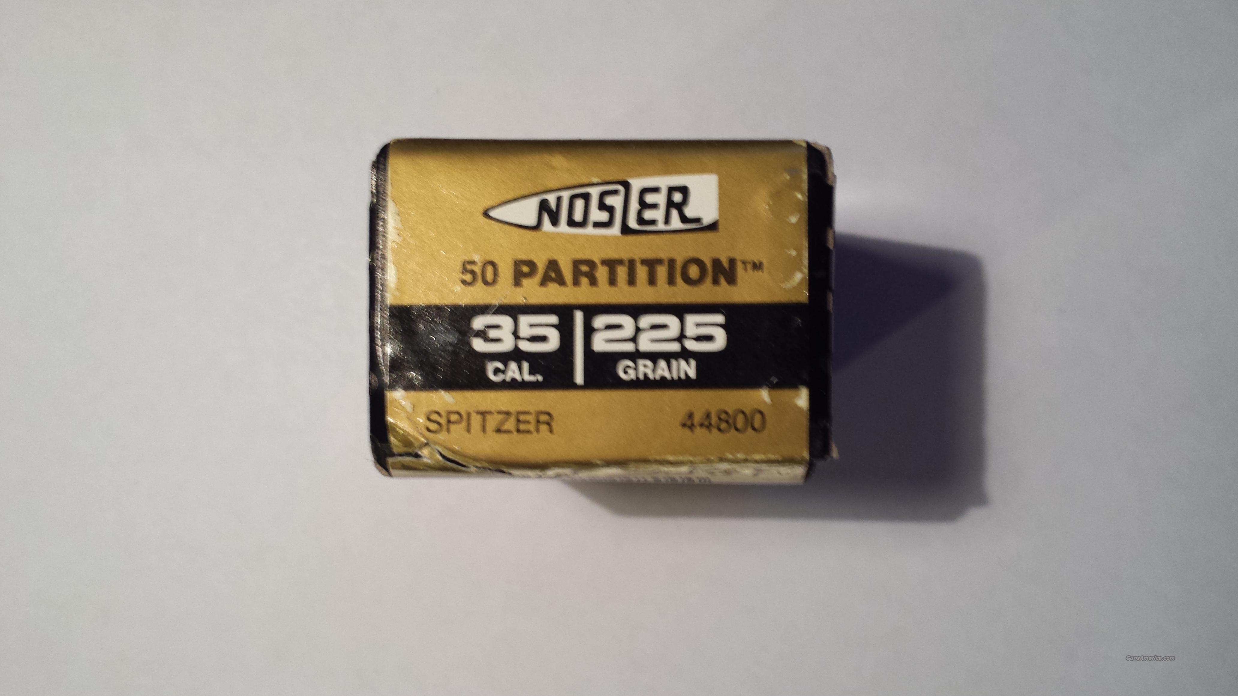 35 Caliber Nosler Partition Bullets... for sale at