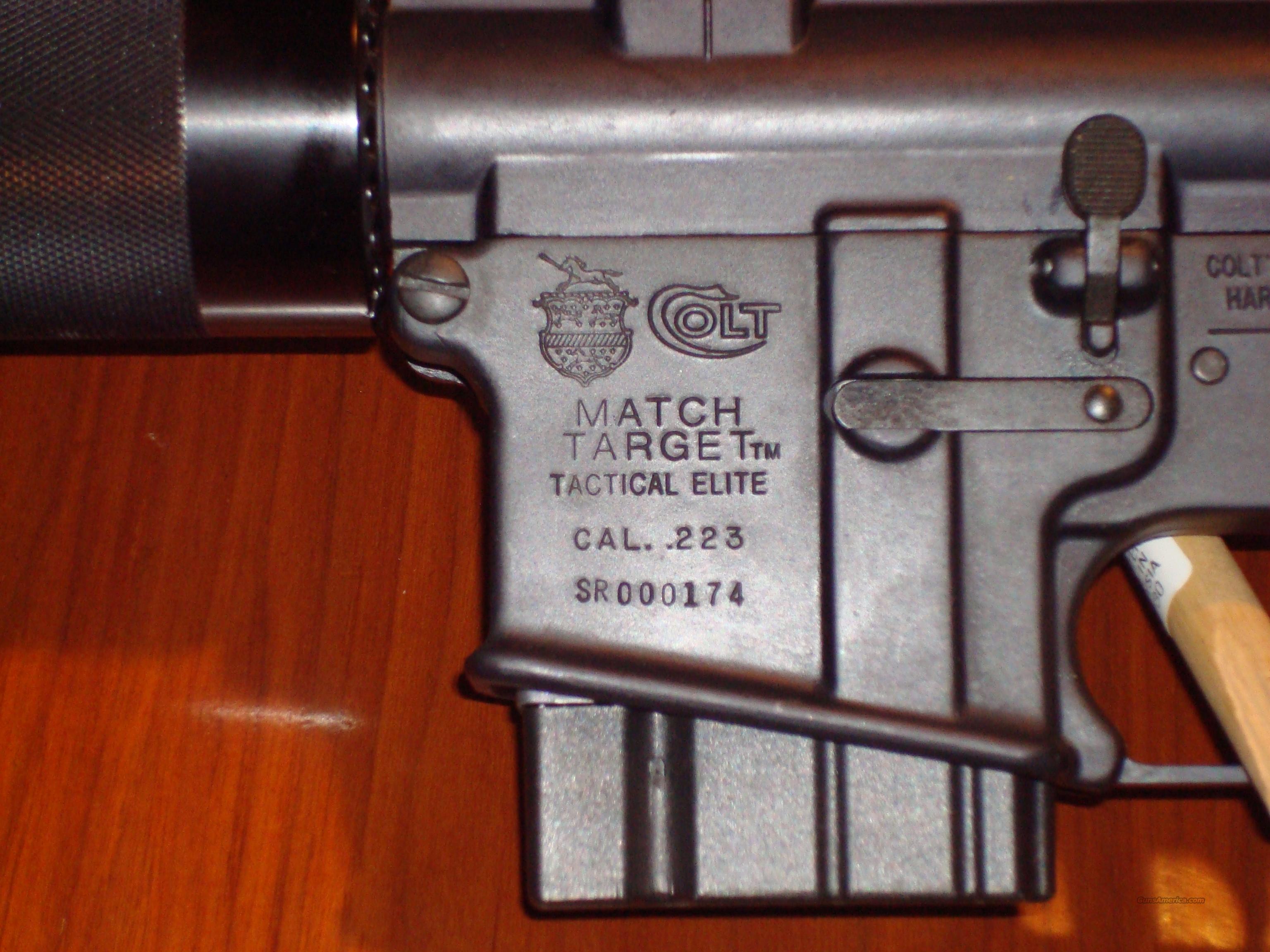 COLT MATCH TARGET TACTICAL ELITE TE... for sale at