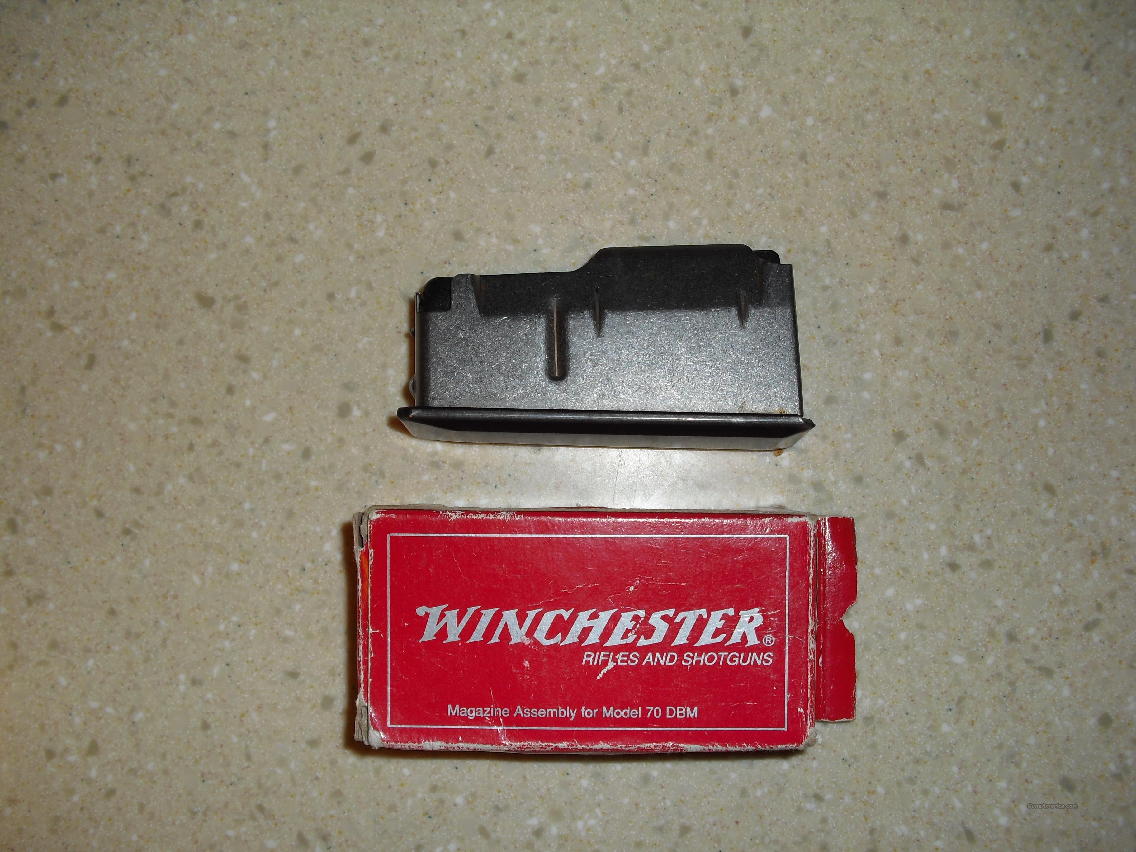 Winchester model 70 DBM MAG for sale at 999396629