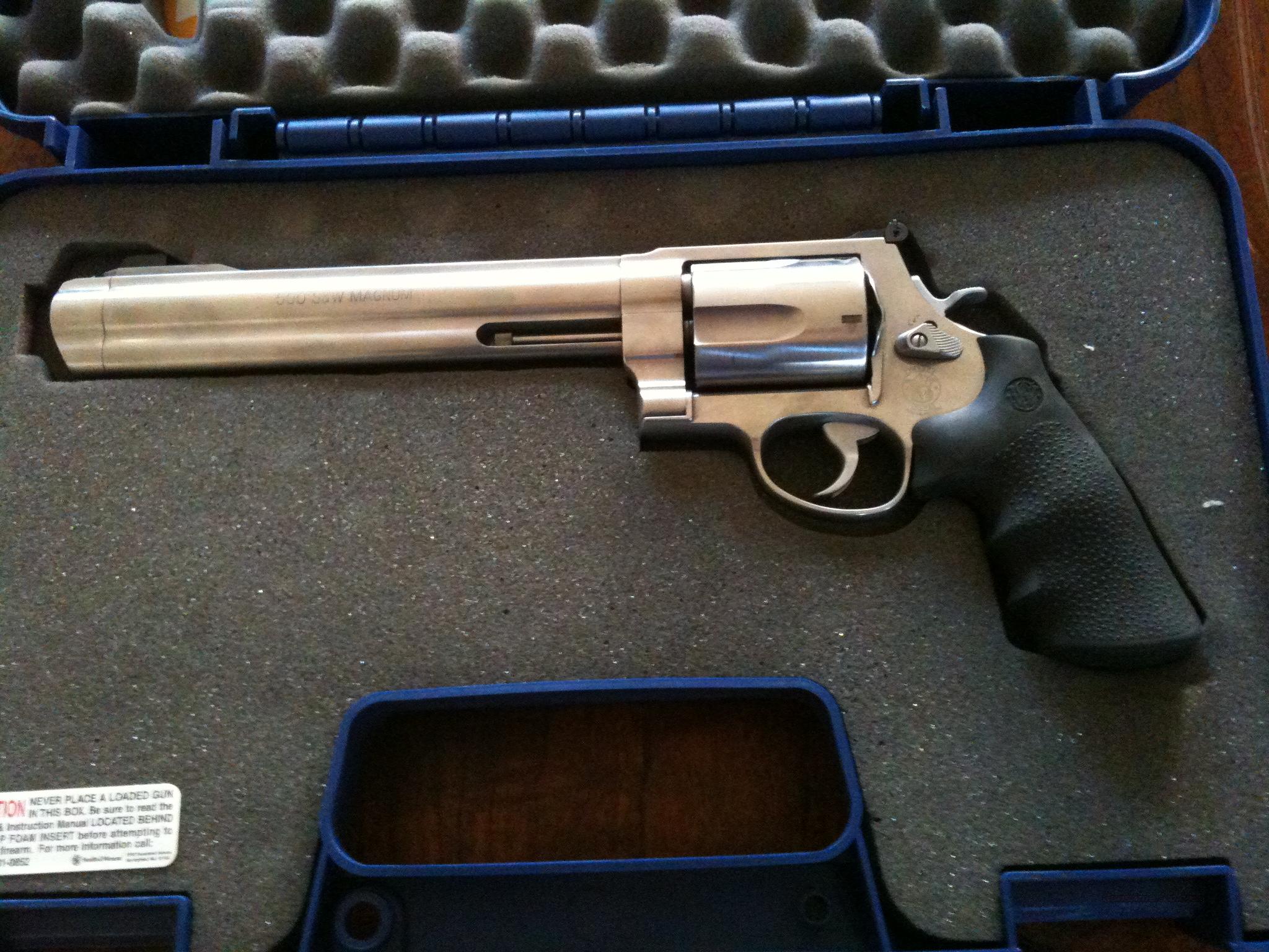 Smith & Wesson 500 Magnum 8 3/8 barrel for sale