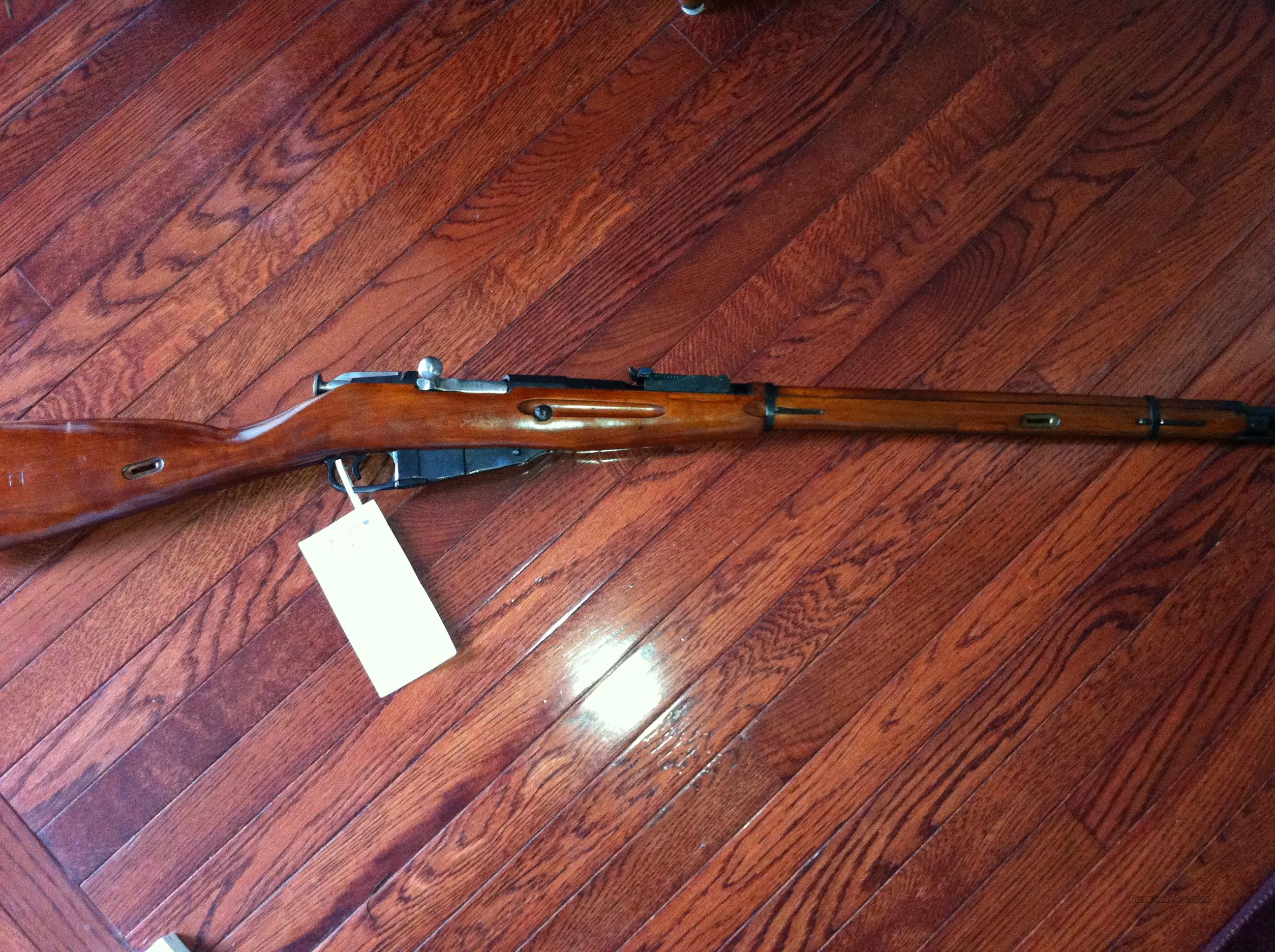 Russian 11 30 7 62x54r Hex Mosin Nagant Rifle For Sale