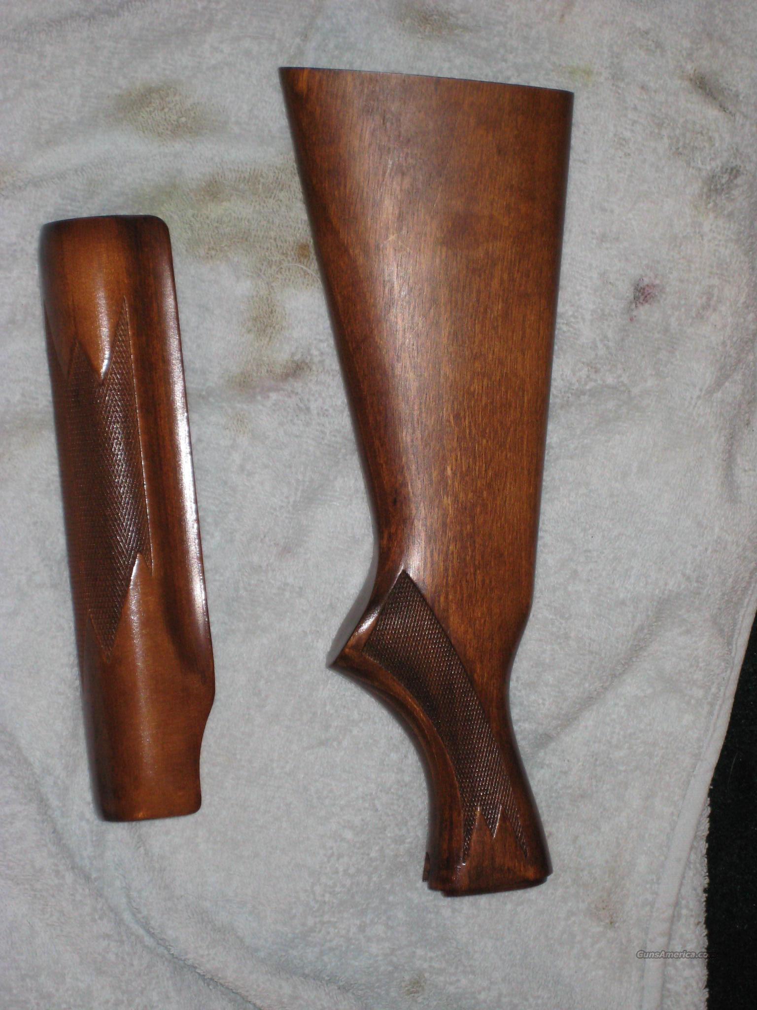 Wooden Remington Stock and forearm for 870 for sale