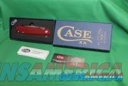 Case knife Kinzua Tanto aluminum Red NEW # 64664