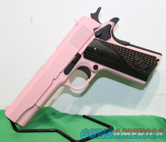 Iver Johnson 1911A1 9mm Pink AS New