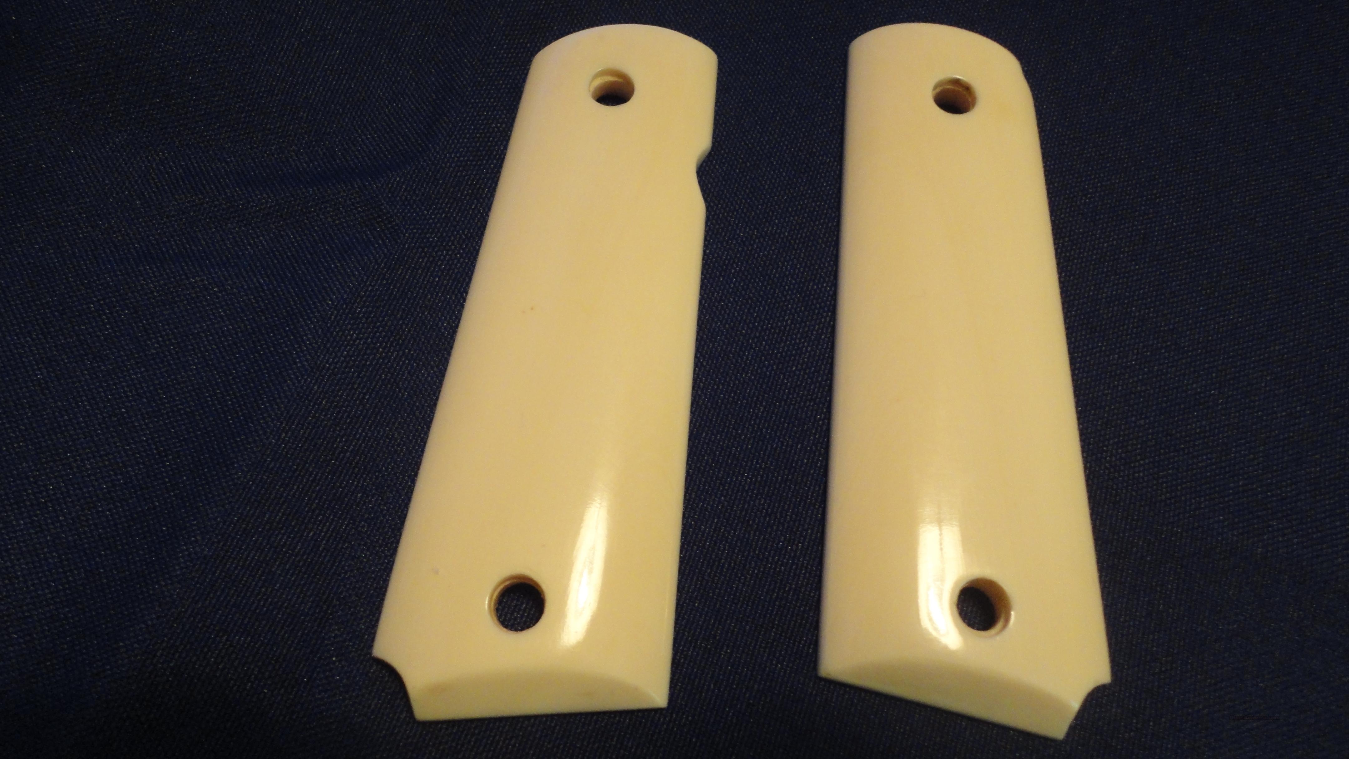 1911 COLT REAL IVORY GRIPS , PRESEN... for sale at