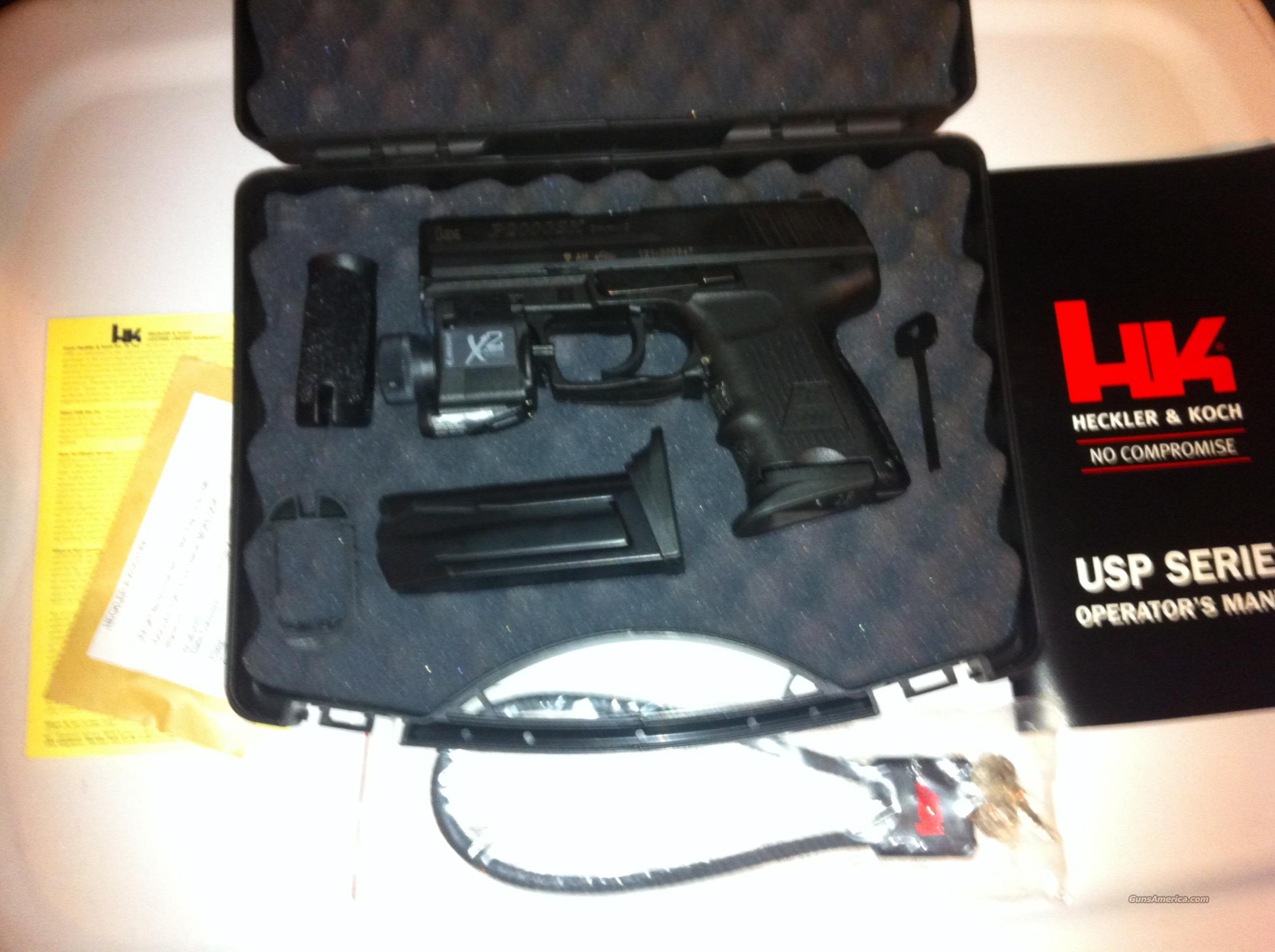 H & K P2000SK 9mm w FREE NEW Insight X2 Light/L... for sale