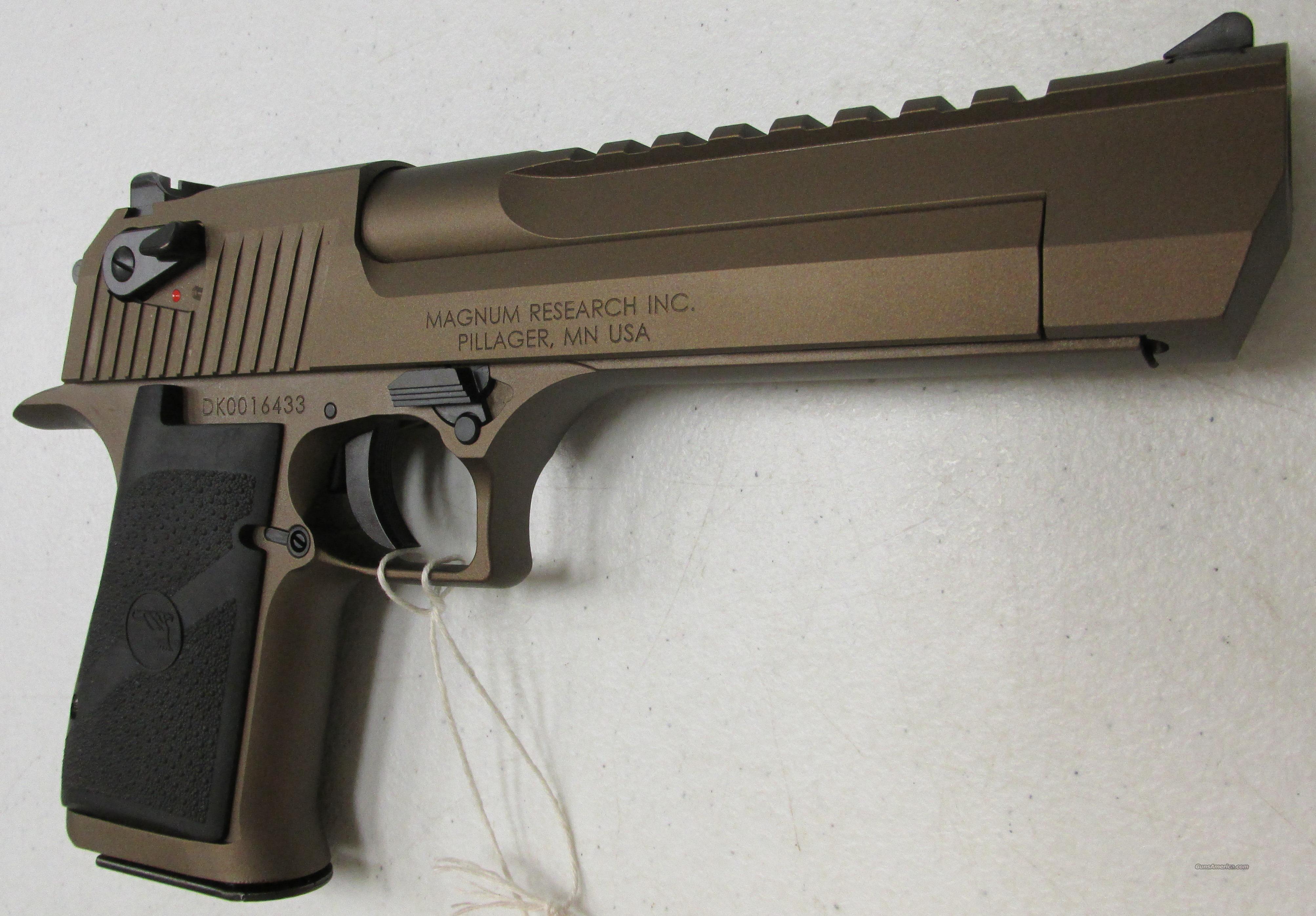 Magnum Research Desert Eagle CUSTOM "Burnt Bronze" 50AE...
