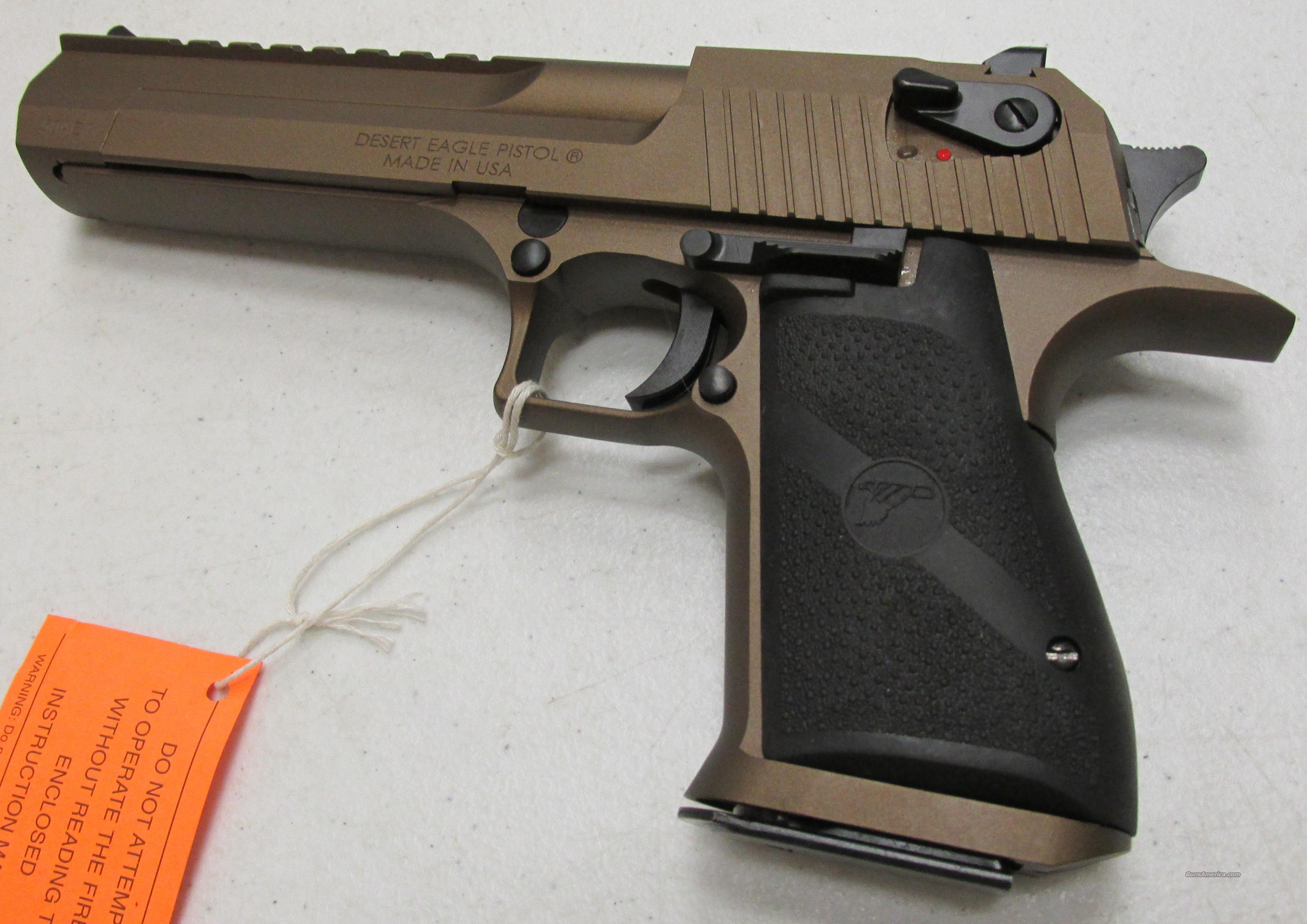 Magnum Research Desert Eagle CUSTOM "Burnt Bronze" 50AE...