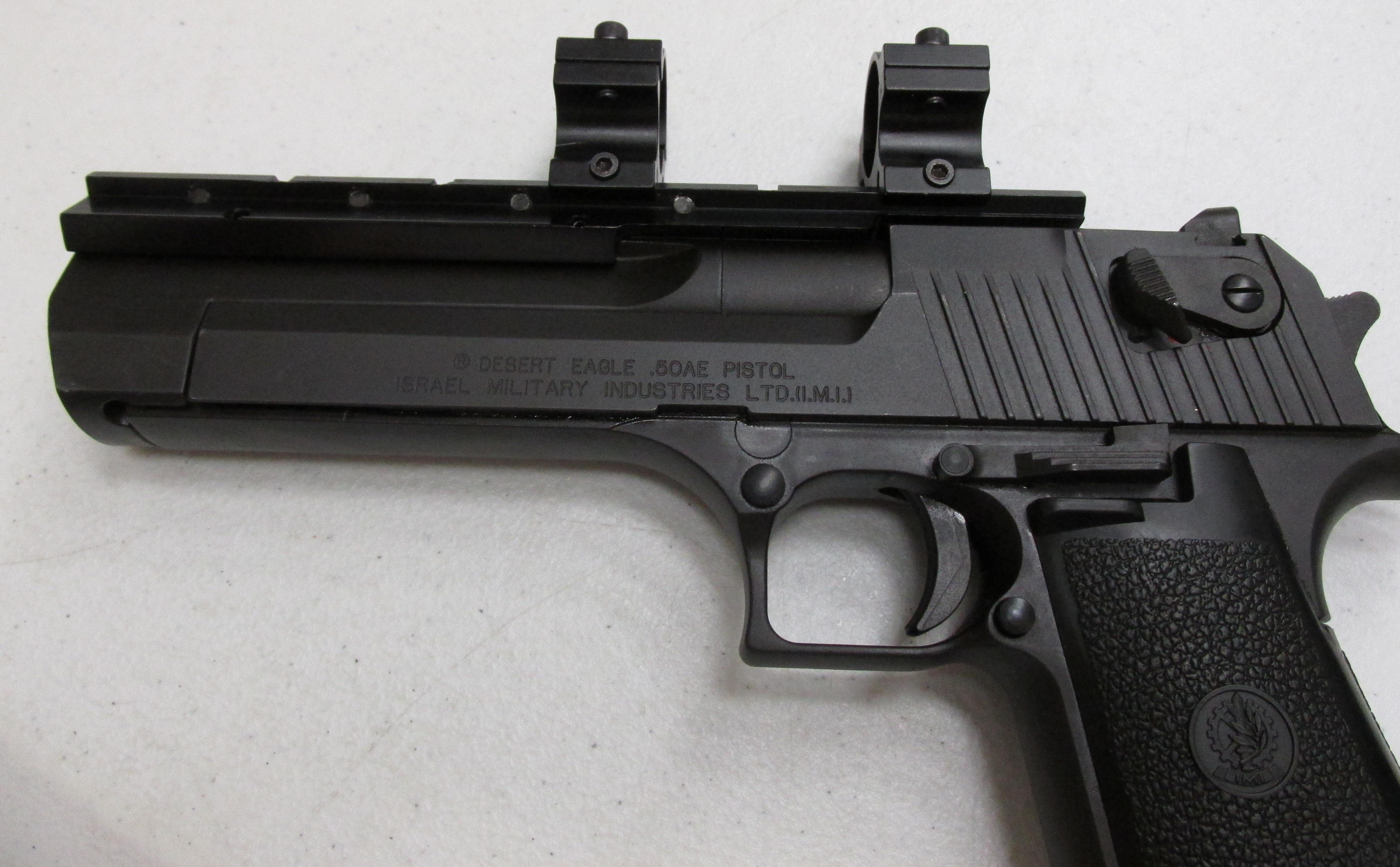 Magnum Research Desert Eagle 50AE Military IMI W/Scope