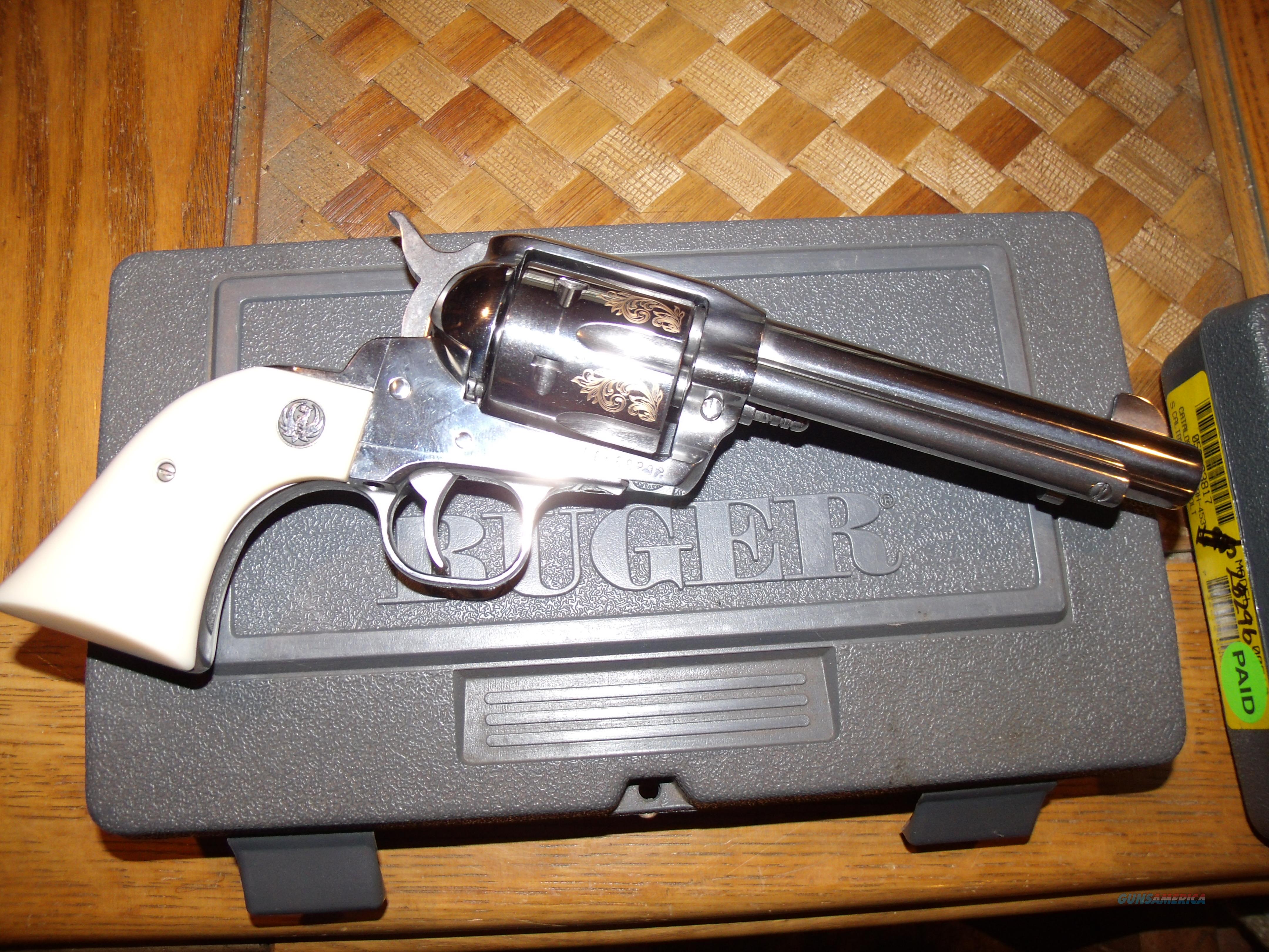 RUGER VAQUERO STAINLESS .45 COLT 5.... for sale at