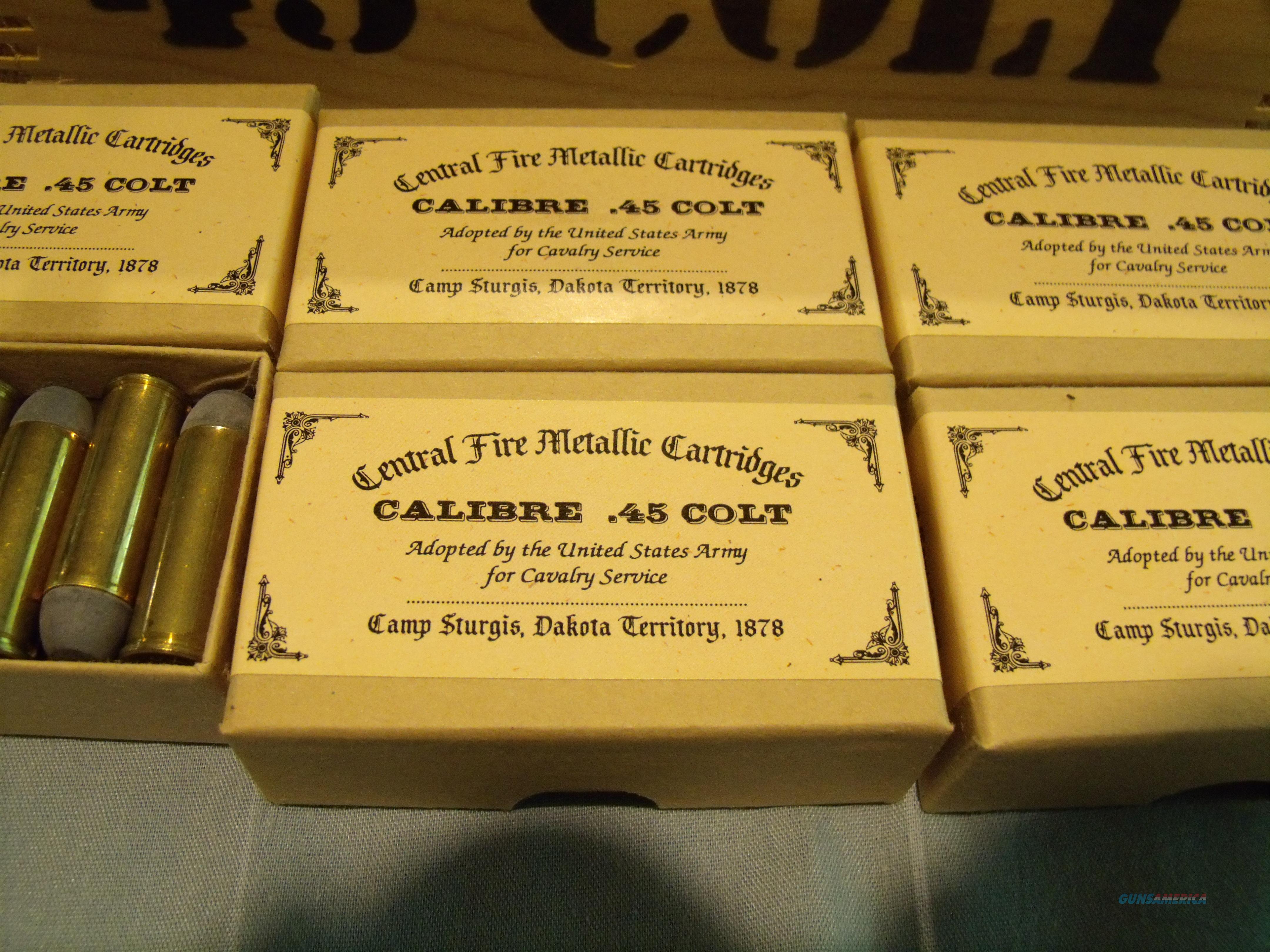 .45 COLT BLACK POWDER CARTRIDGES for sale at Gunsamerica.com: 994784102
