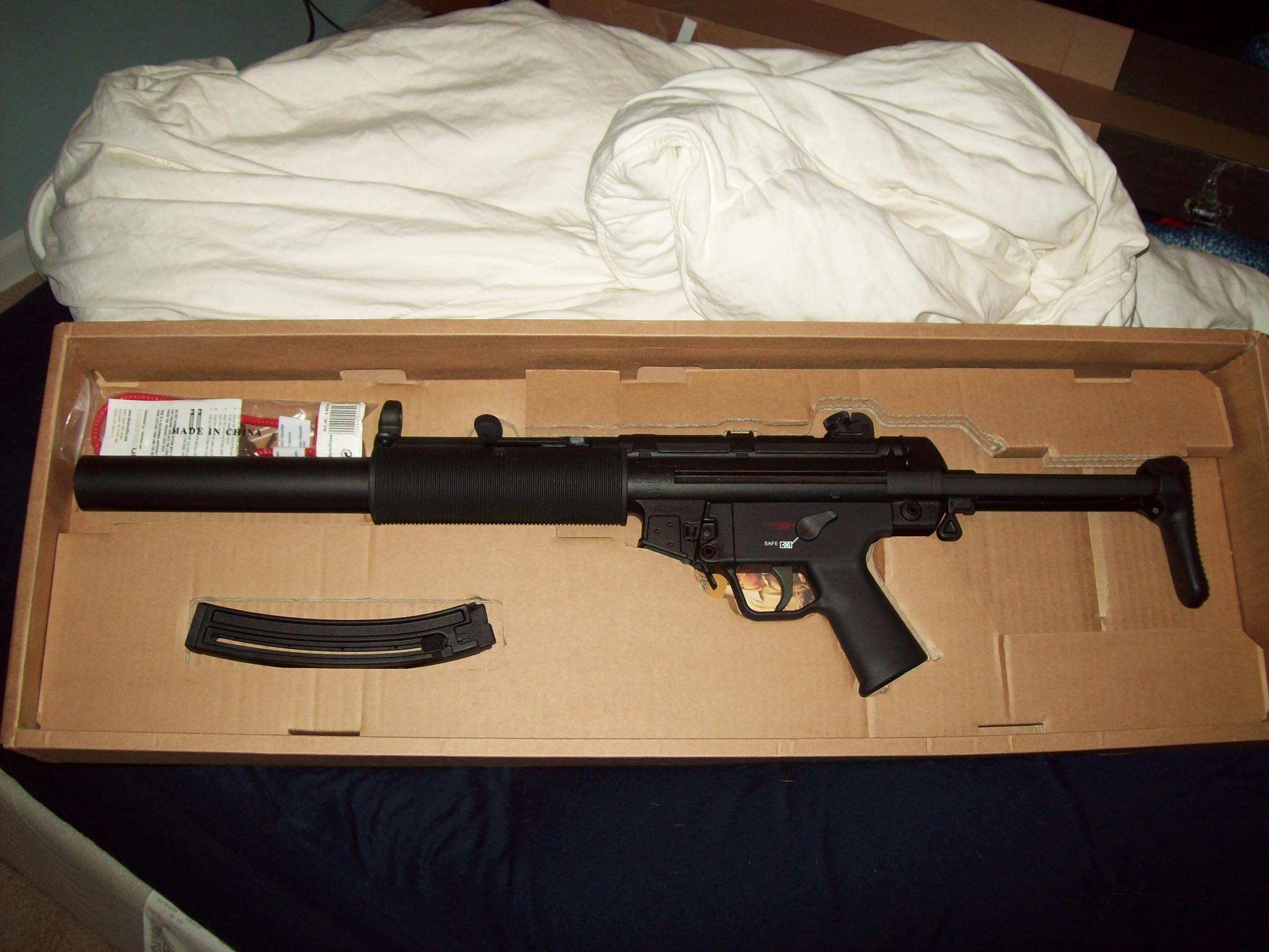 HK MP5 SD MP5SD MP5SD .22LR NEW WITH EXTRAS for sale
