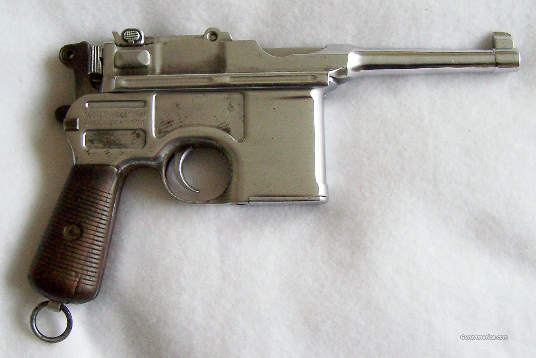 German Mauser Broomhandle Pistol for sale at 977006127