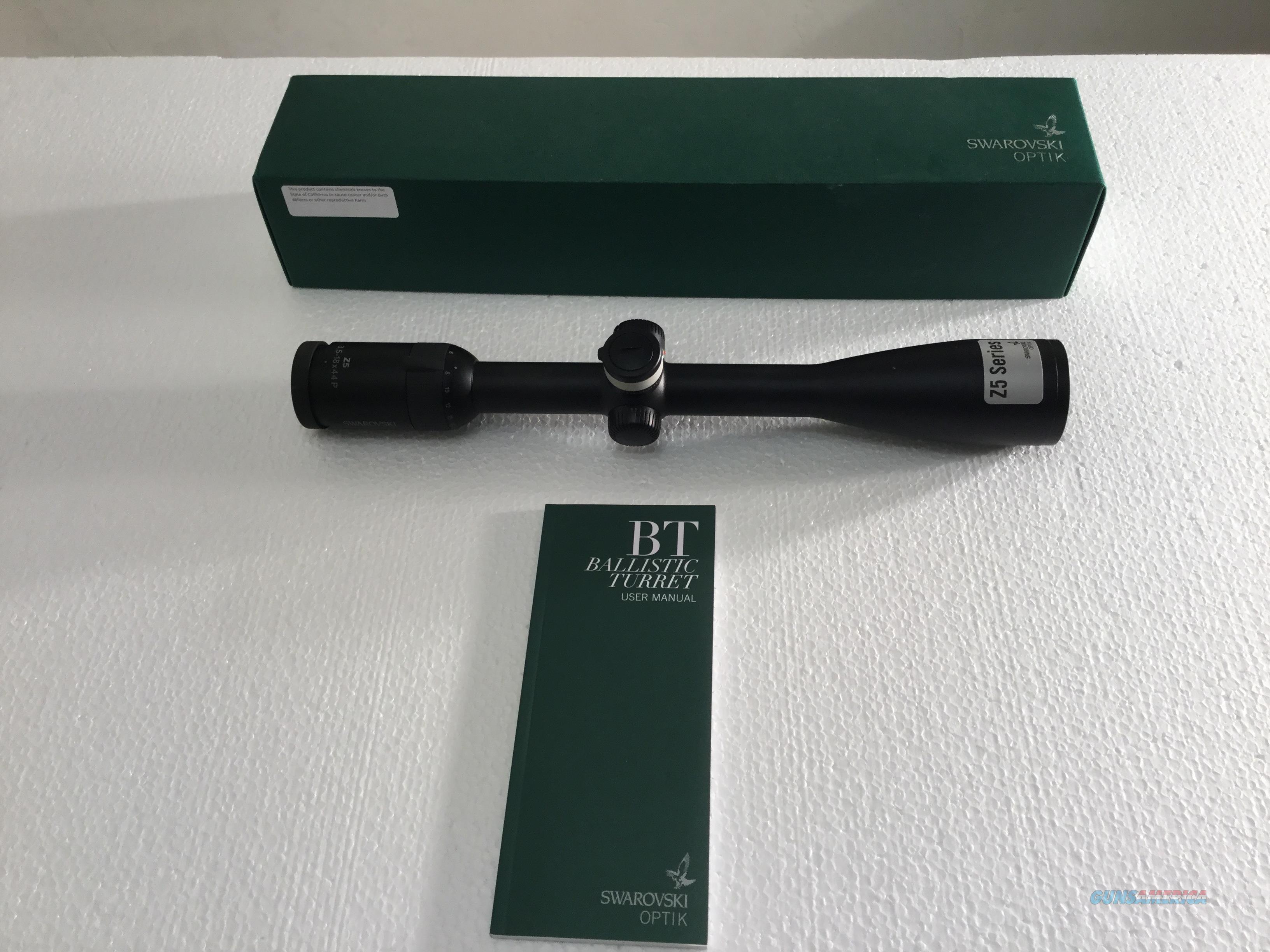 SWAROVSKI 3.518X44MM MODEL “Z5” BA... for sale at