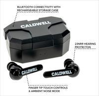 Caldwell E-Max Shadows 23 dB Bluetooth Wireless Earbuds use Phone,music "NO CREDIT CARD FEE & FREE SHIPPING"