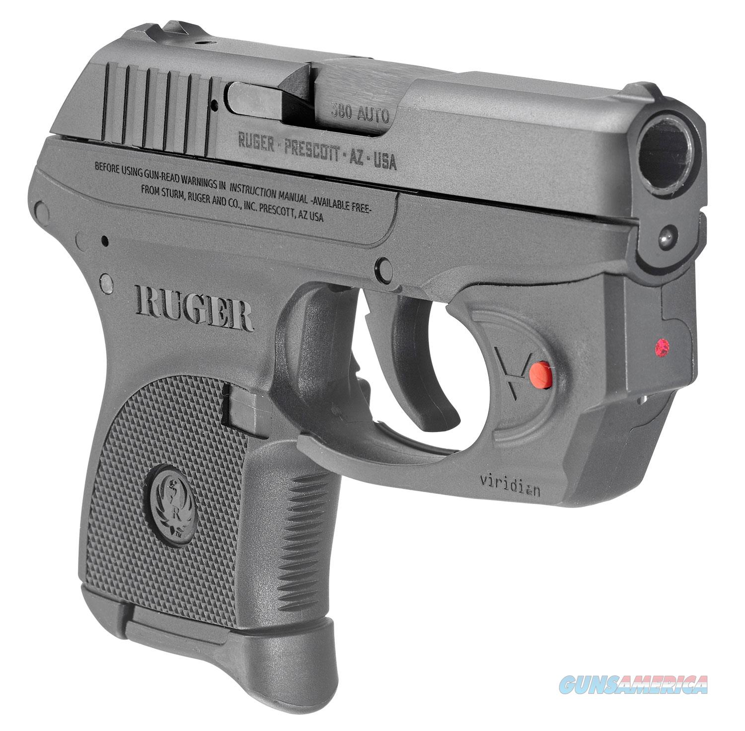 RUGER LCP 380 ACP 6+1 VIRIDIAN LASE... for sale at