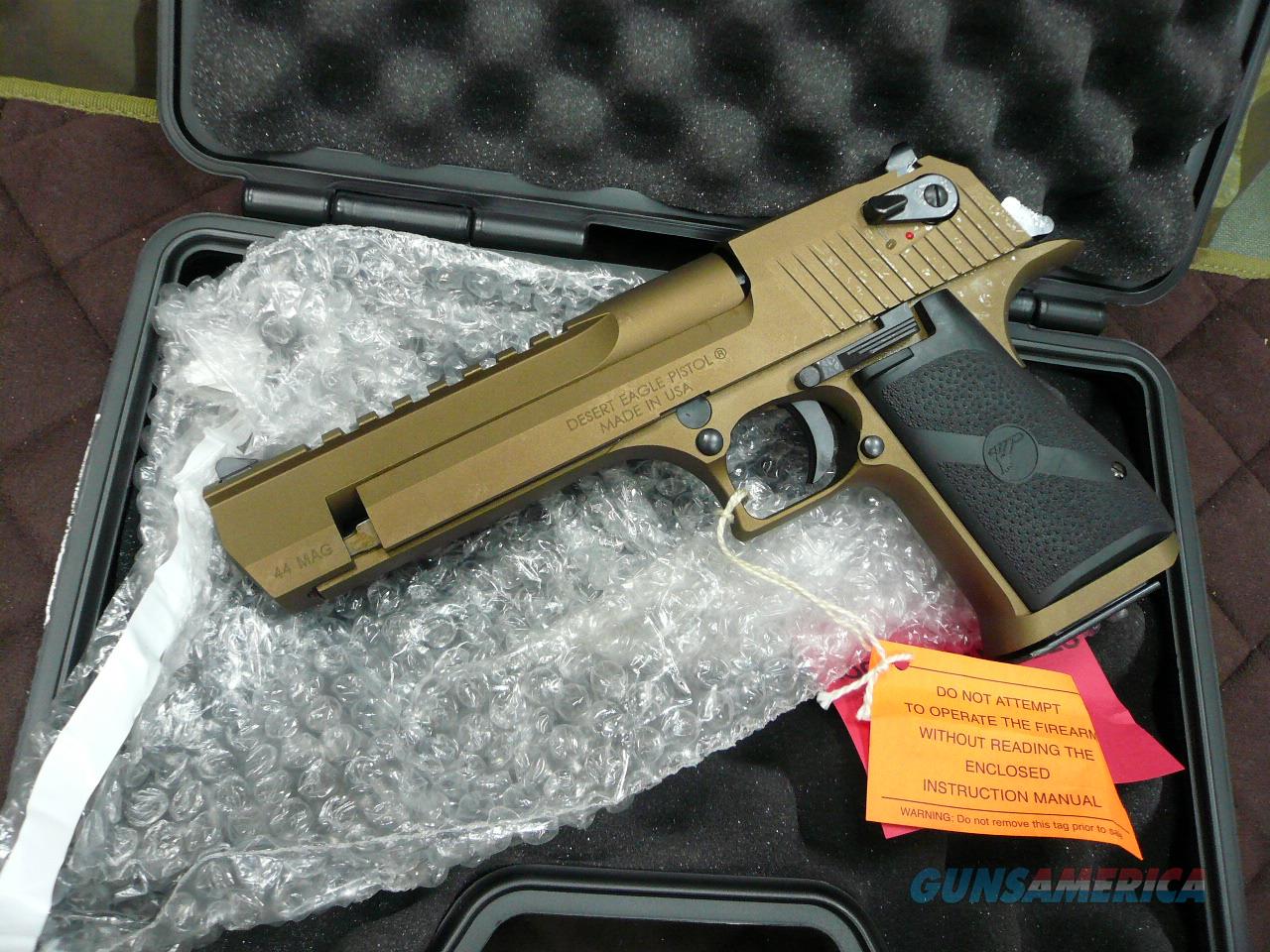 Desert Eagle Burned Bronze 44Mag NI... for sale at