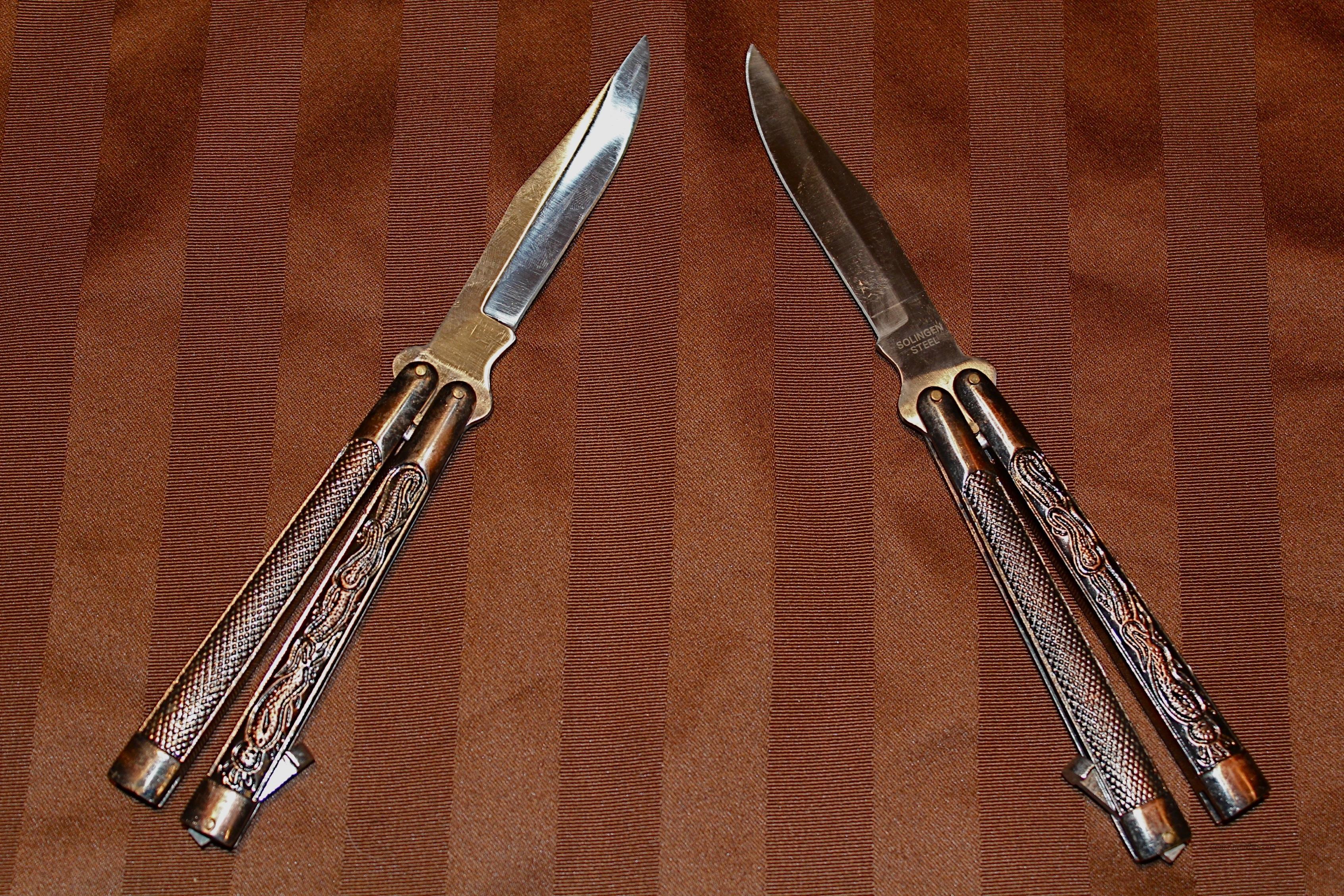 Pair of Rare Vintage Balisong / But... for sale at