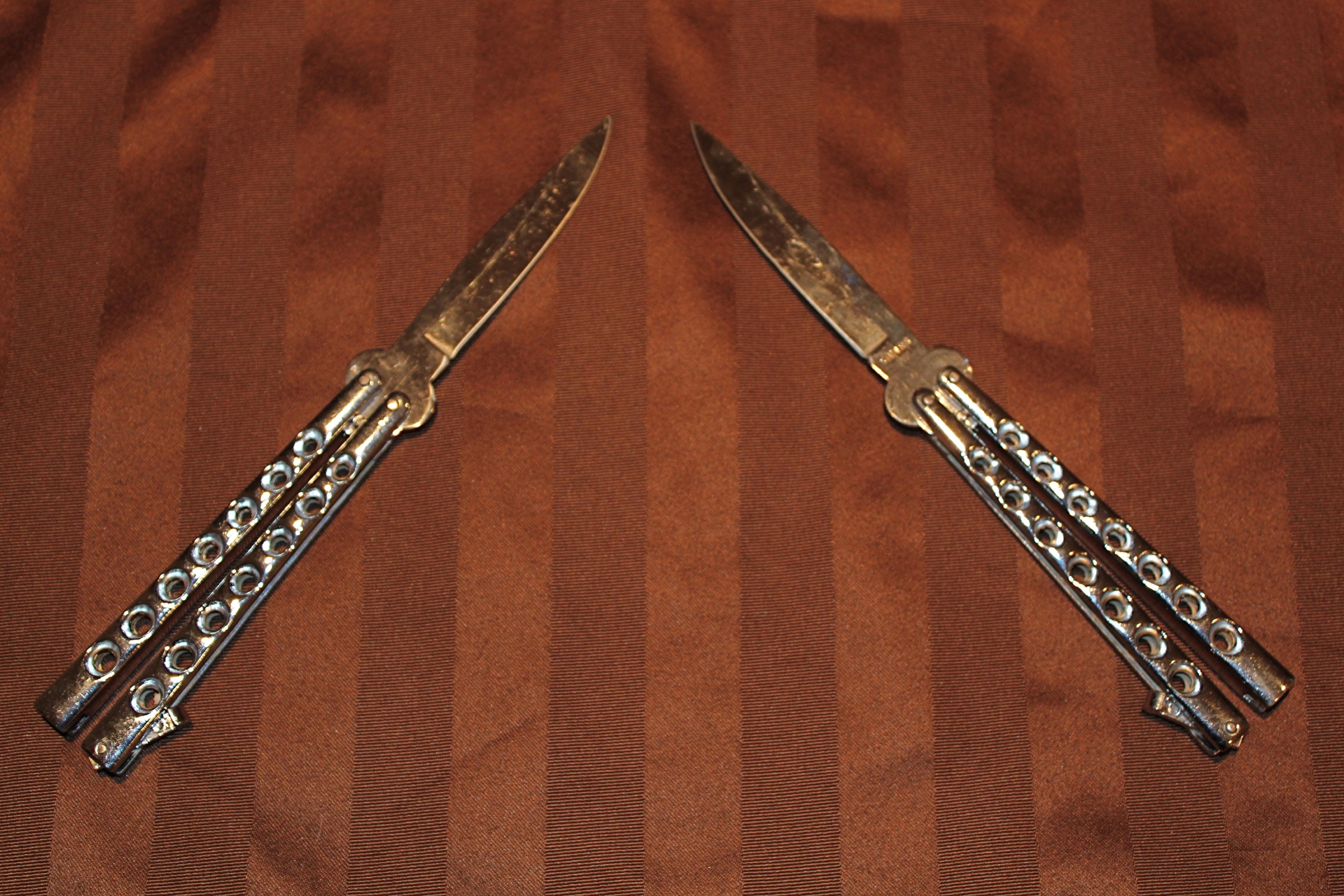 Pair of Rare Vintage Balisong / But... for sale at