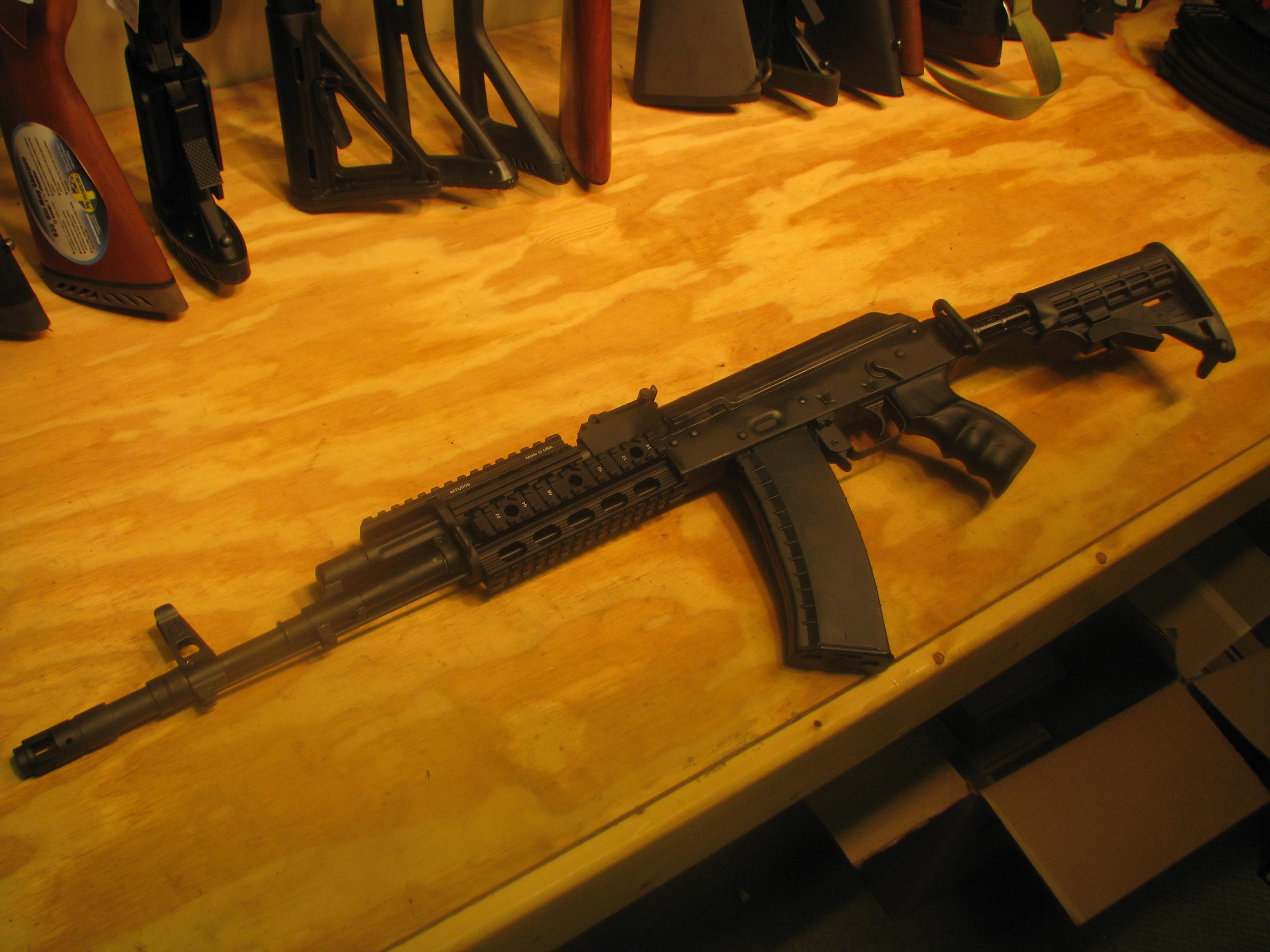 Custom AK74 Tantal Rifle 5.45X39mm AK74 T6 Stock