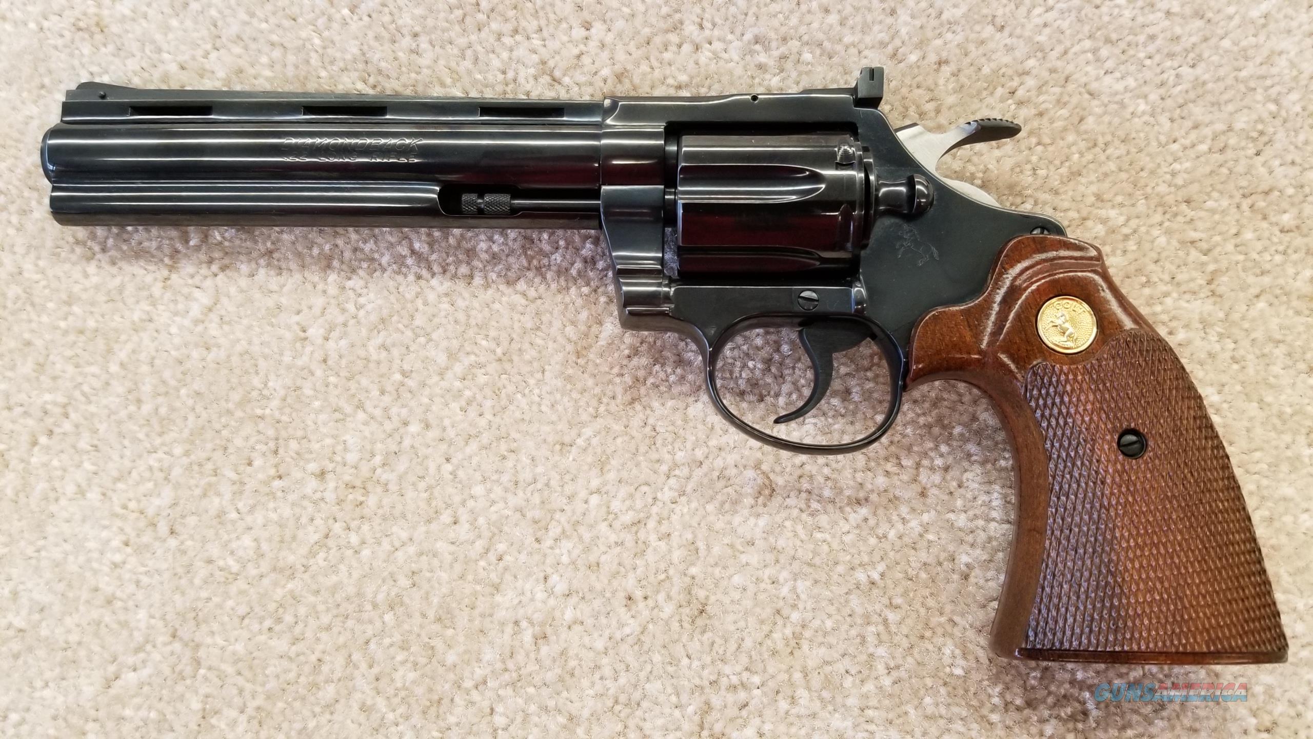 New Colt Diamondback 22LR Revolver for sale at