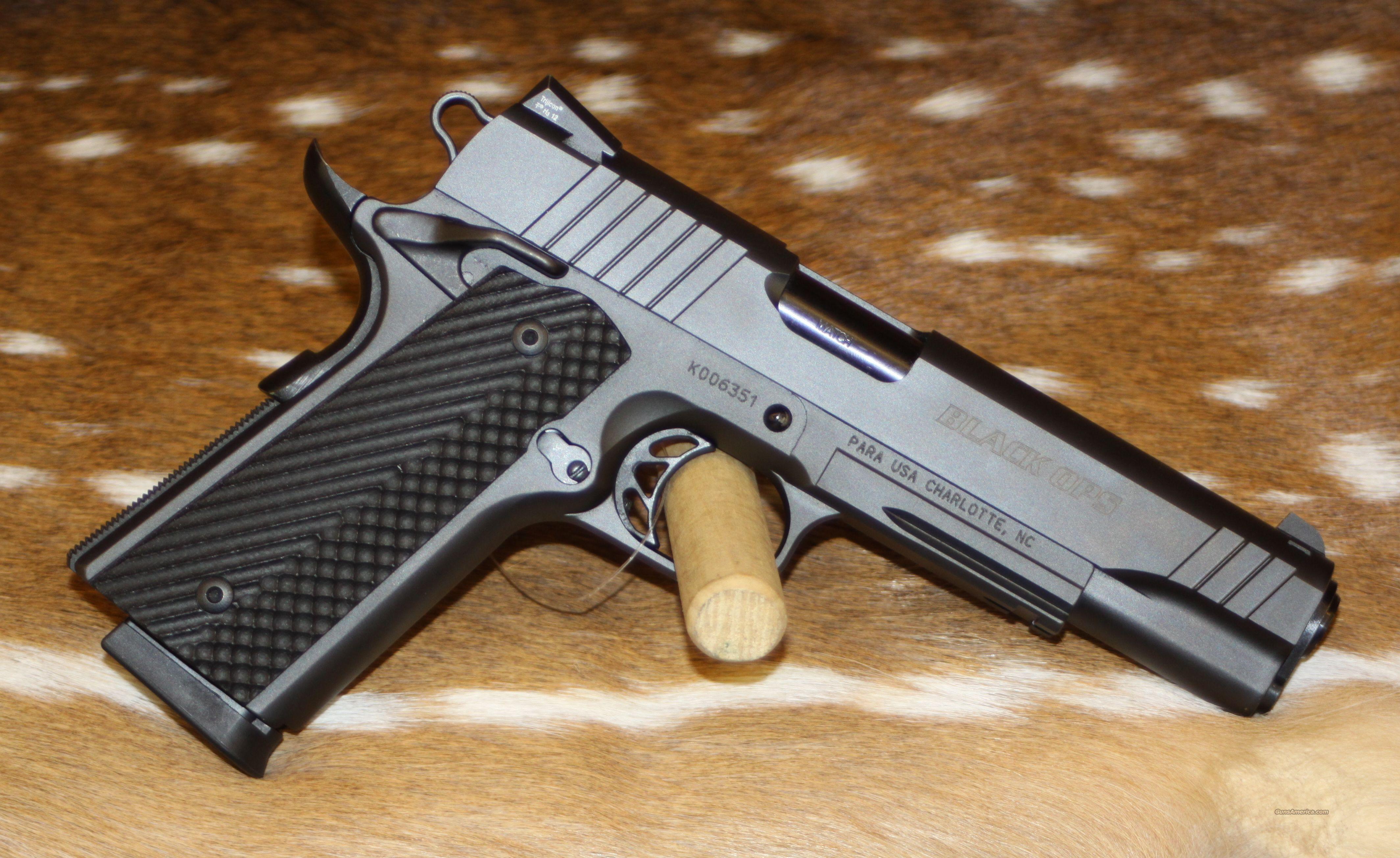 Para Ordnance Black Ops 1911 for sale at Gunsamerica.com: 936994299